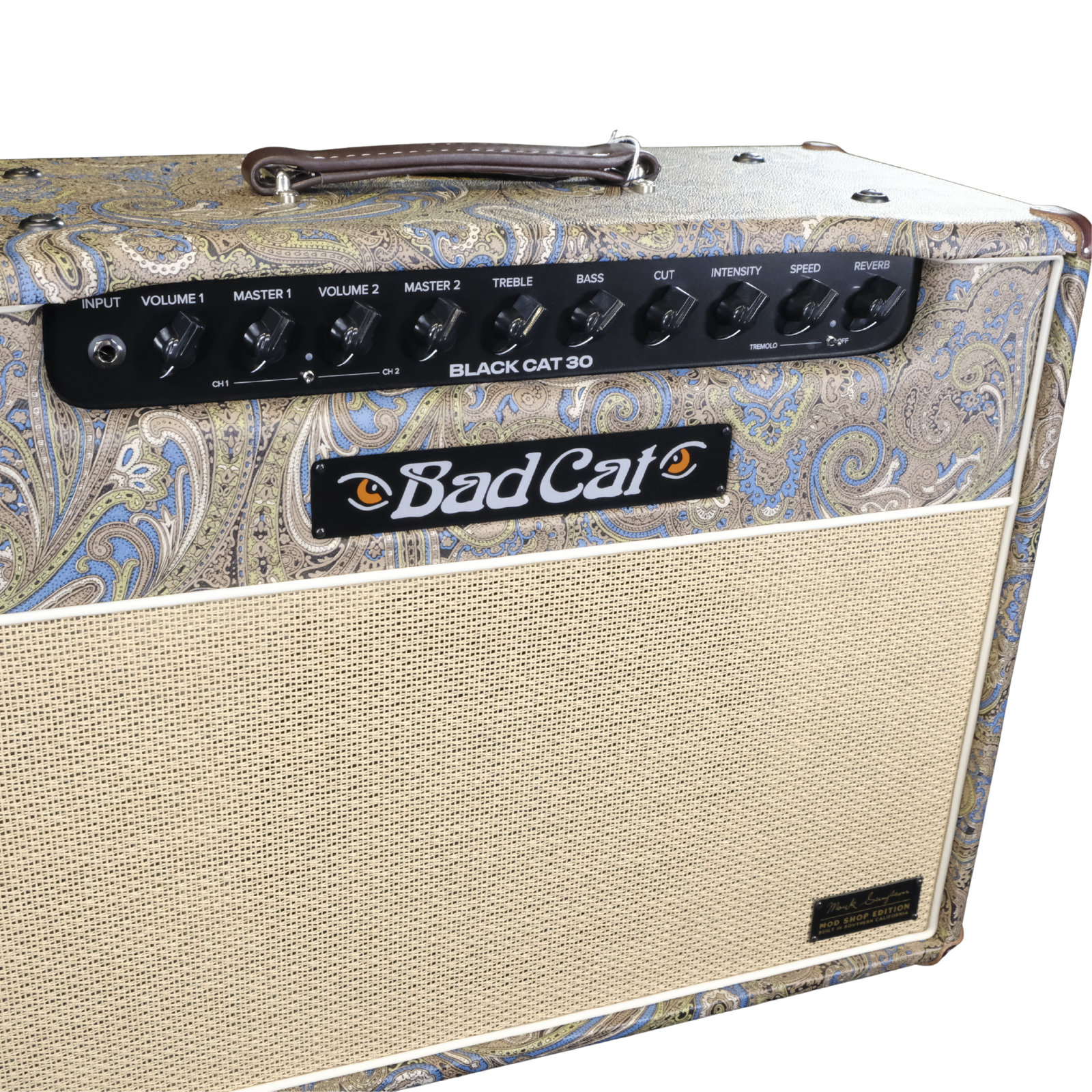 Bad Cat Mod Shop Black Cat 30 Combo (Mark Sampson Mod) - Custom Paisley Finish