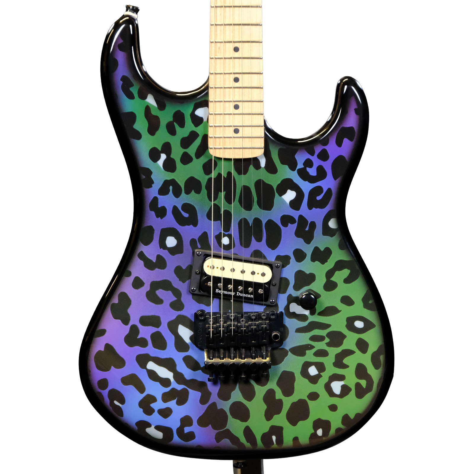 Used Kramer Baretta Feral Cat Custom Graphic - Rainbow Leopard