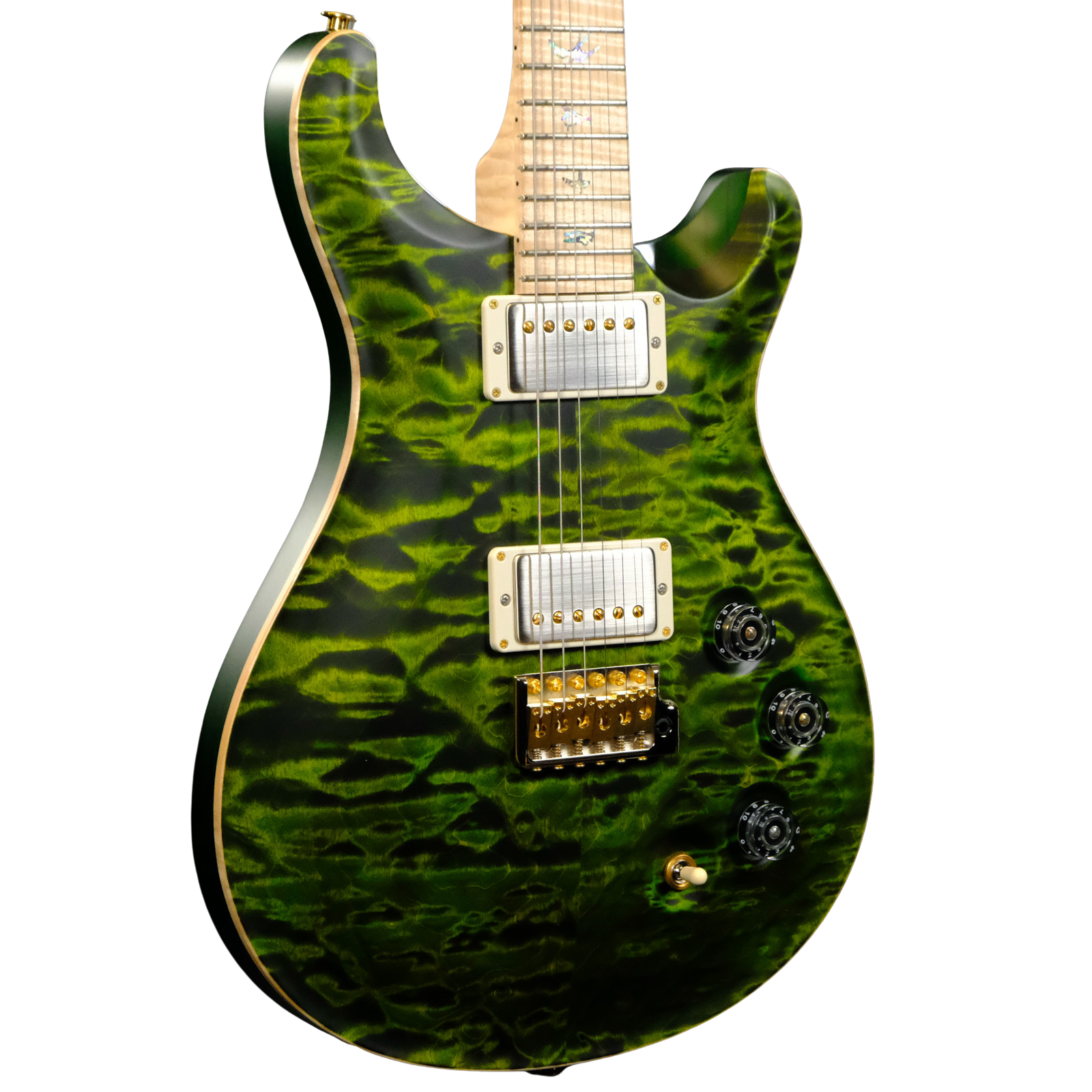PRS Wood Library DGT Electric Guitar with Bird Inlays - Jade
