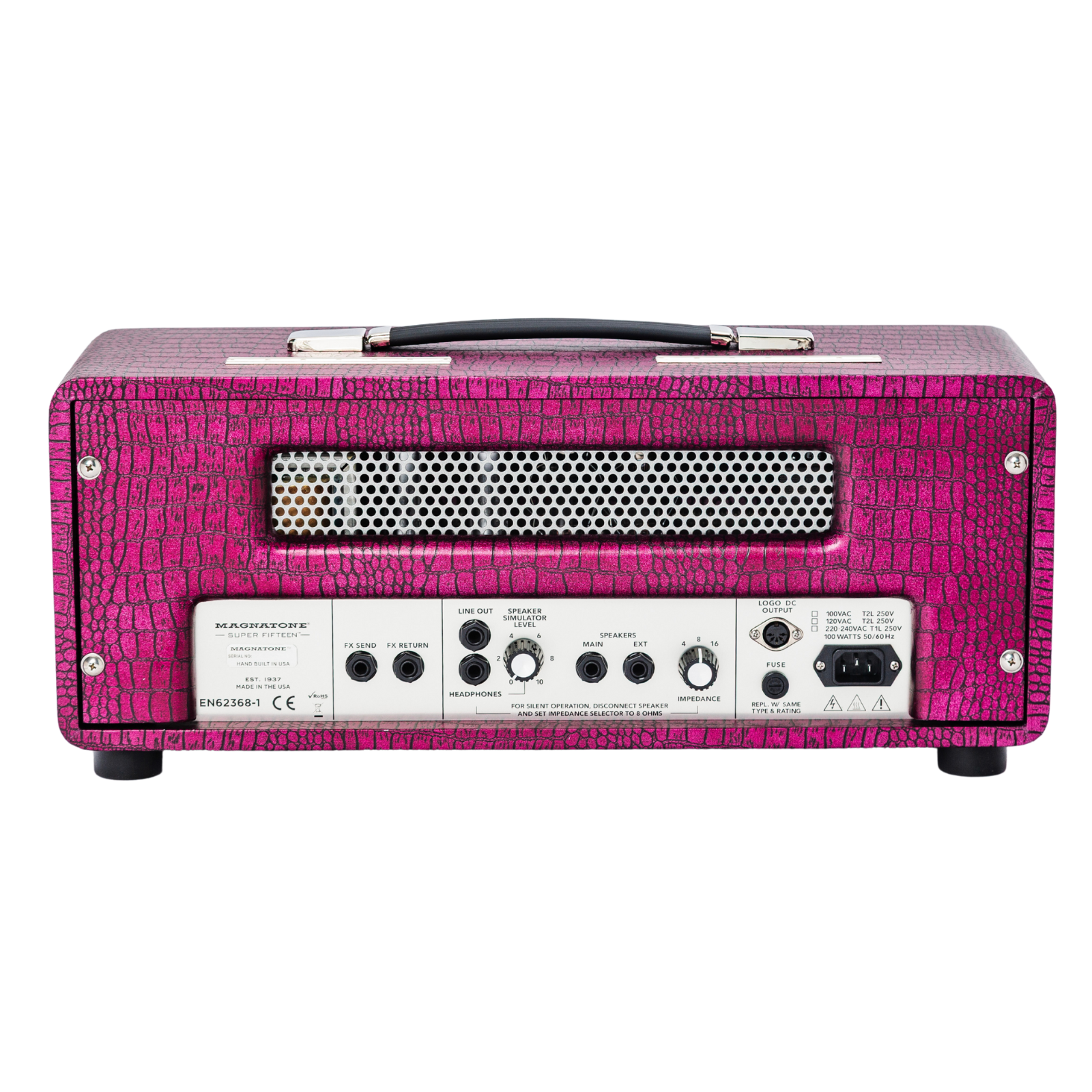 Magnatone Super Fifteen Billy Gibbons Chrome Grape Head