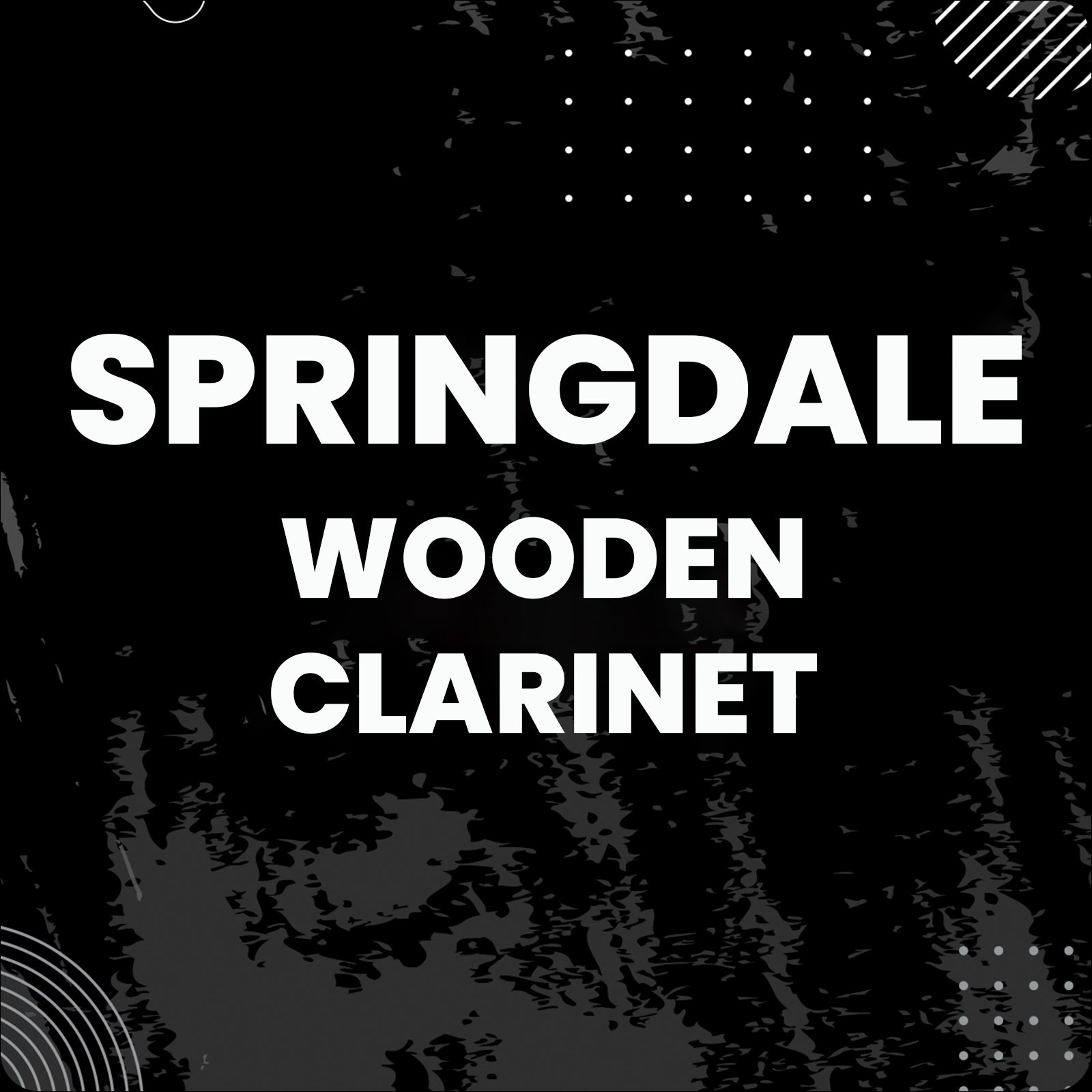 Springdale Clarinet Pack, Wood
