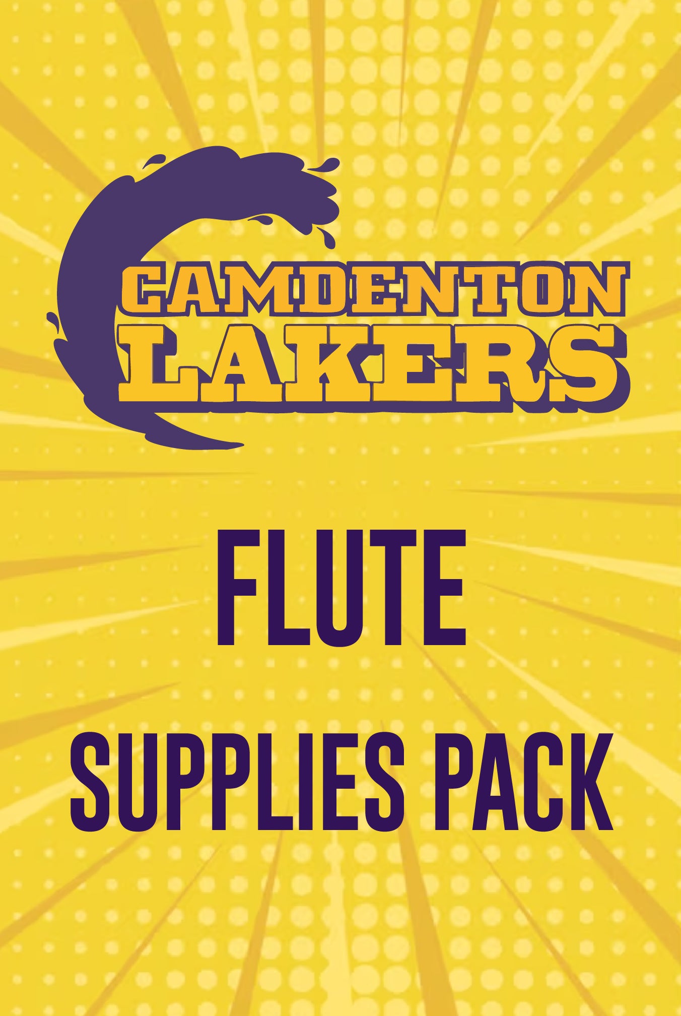 Camdenton Flute Pack with Book