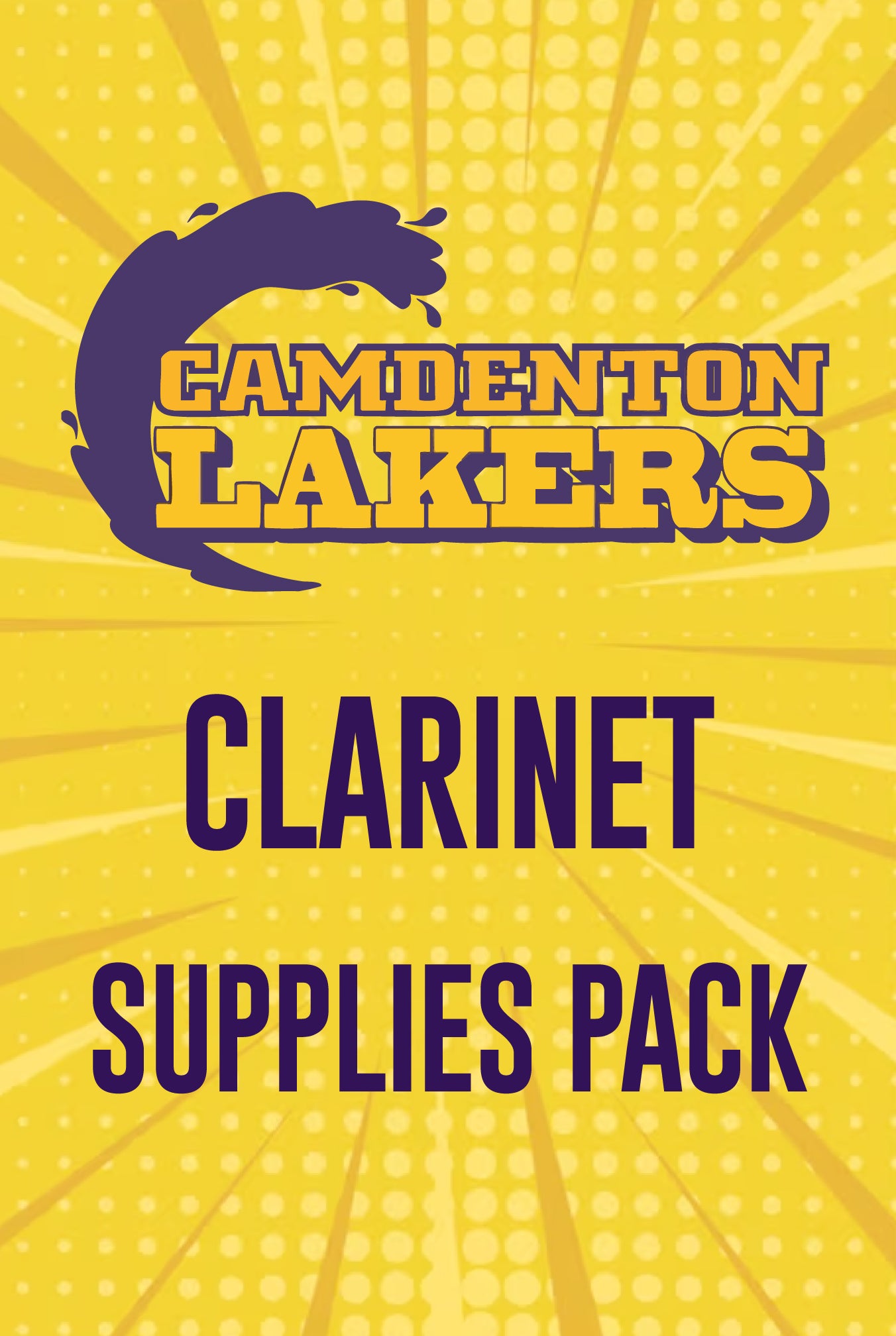 Camdenton Clarinet Pack with Book