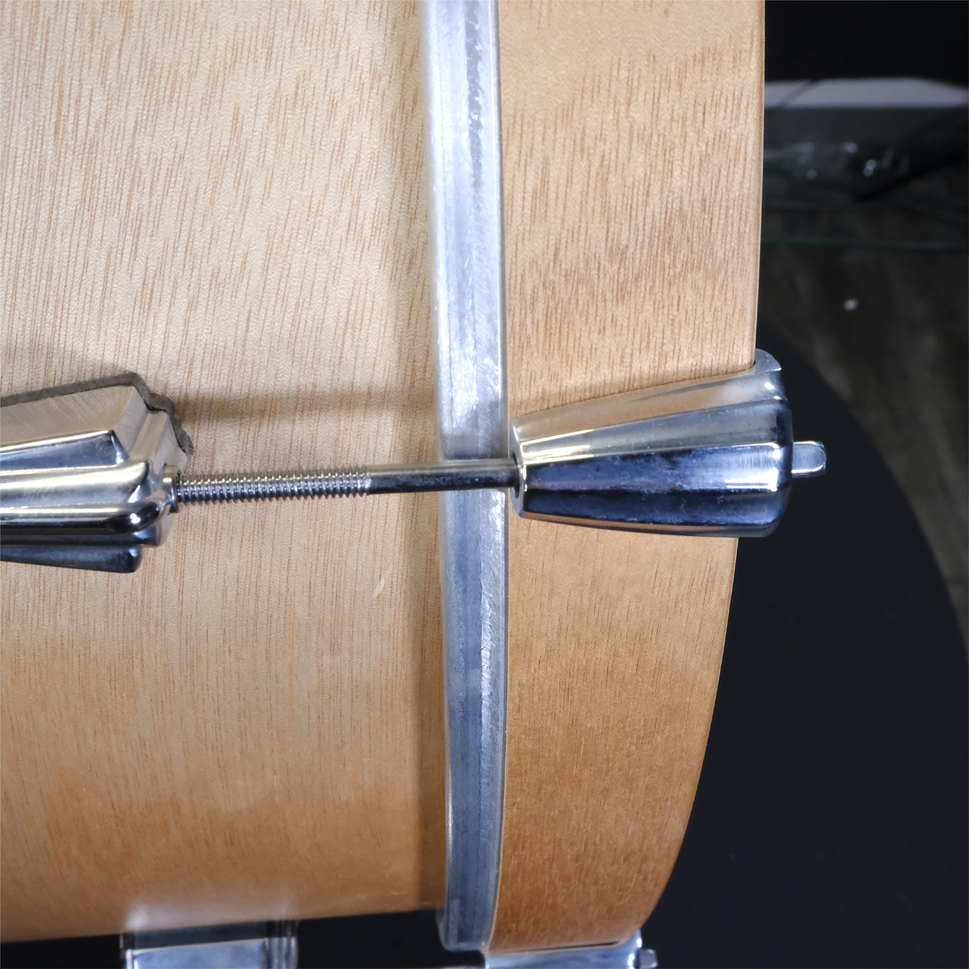 Used C&C Drum Co. 12th & Vine Bebop Shell Kit - Satin Ribbon Mahogany