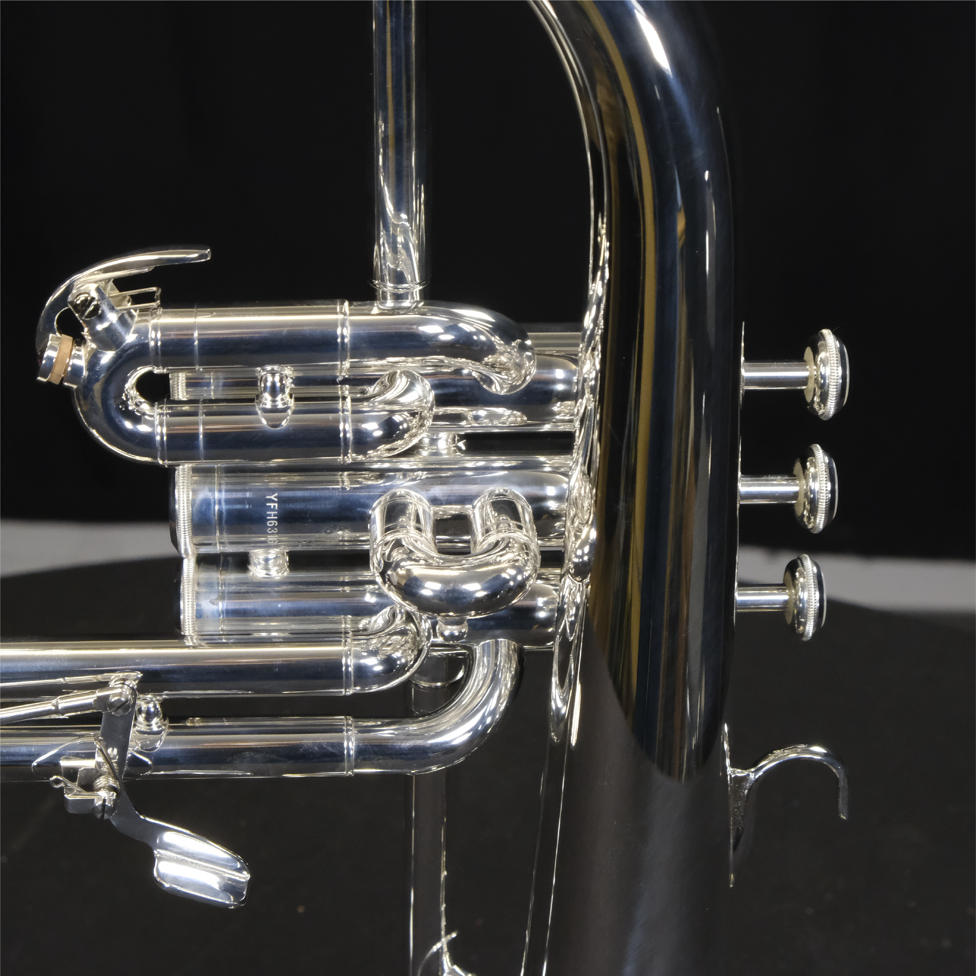 Yamaha YFH-631GS Professional Bb Flugelhorn - Silver Plated
