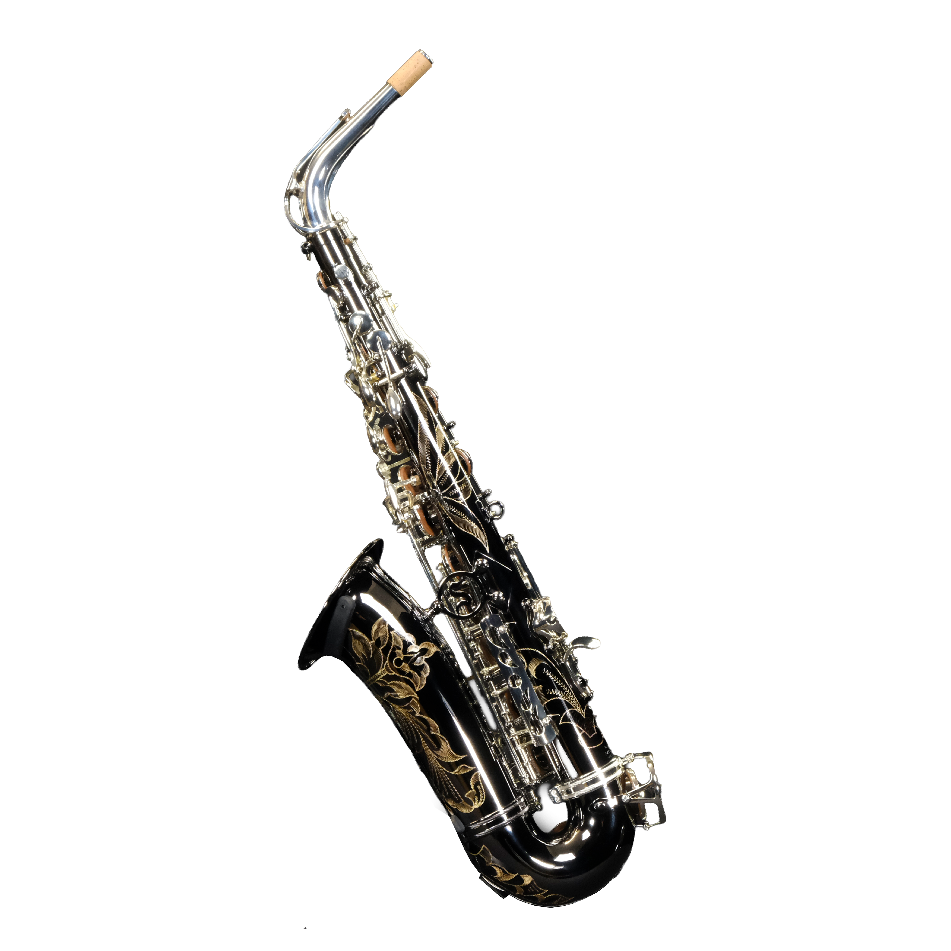 Selmer SAS711B Professional Alto Saxophone - Black Nickel