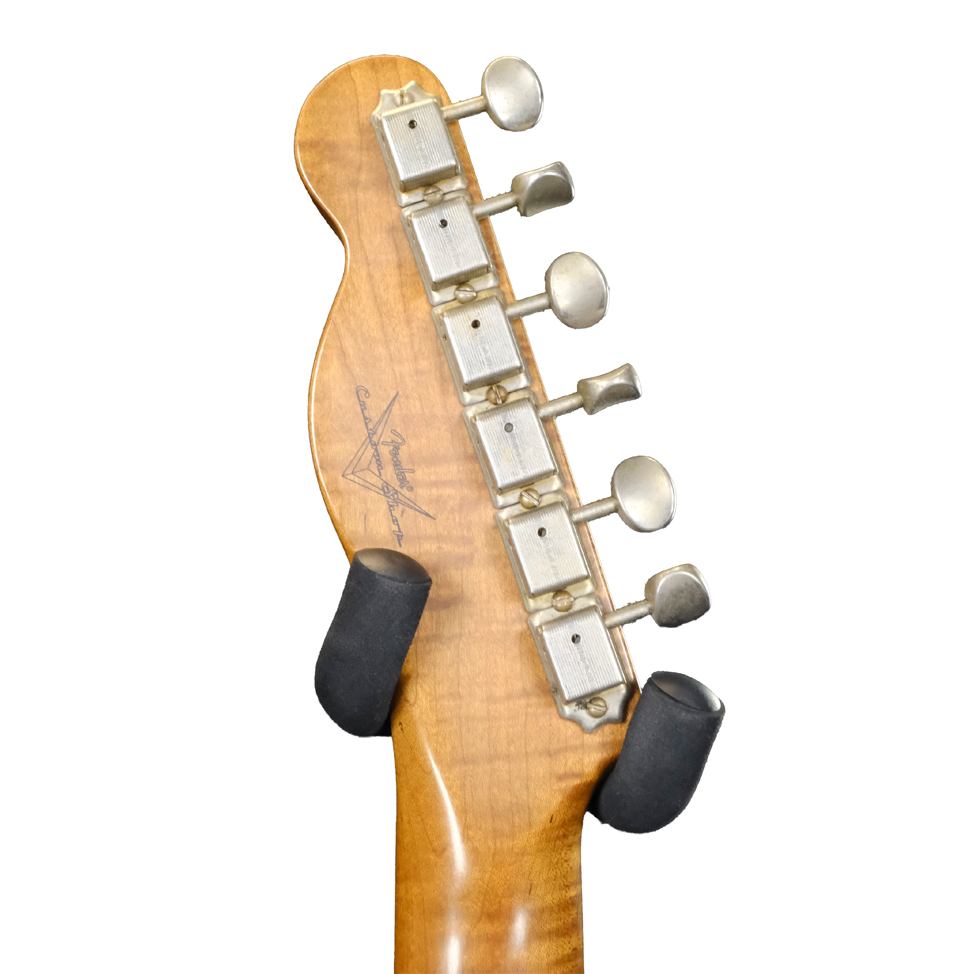 Fender Custom Shop 50's Telecaster Thinline Journeyman Relic - Red Sparkle