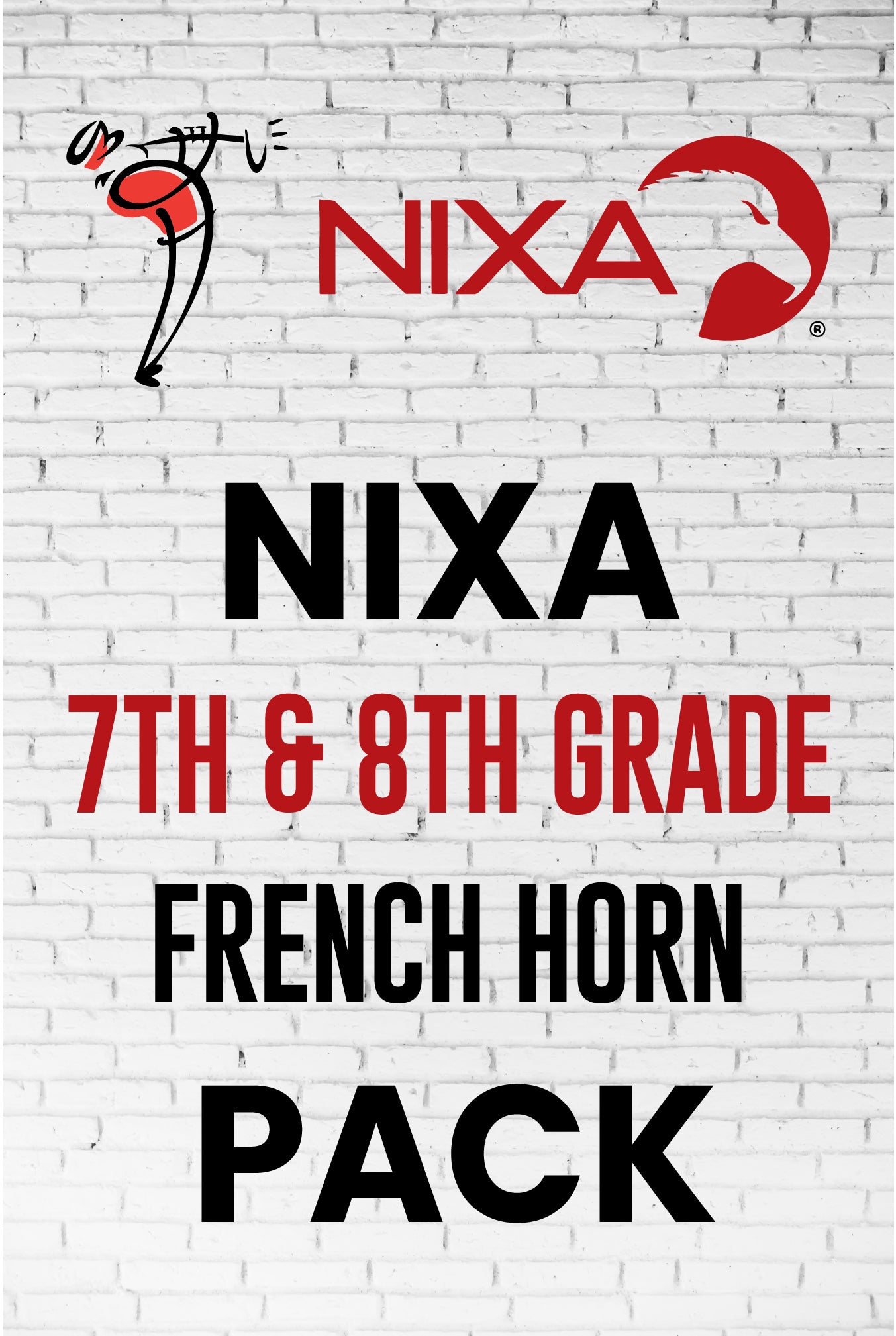 Nixa 7th & 8th Grade French Horn Pack