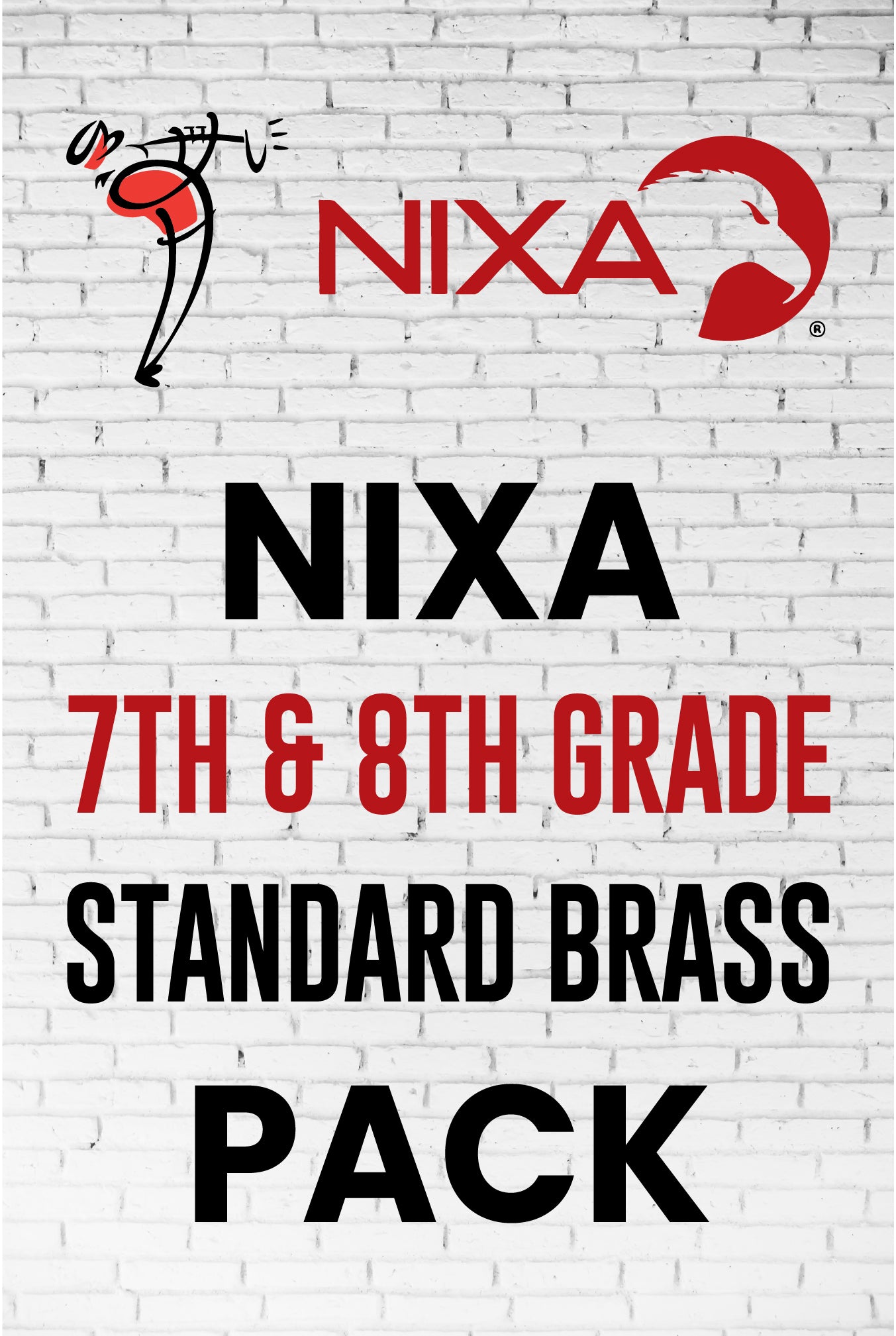 Nixa 7th & 8th Grade Standard Brass Pack