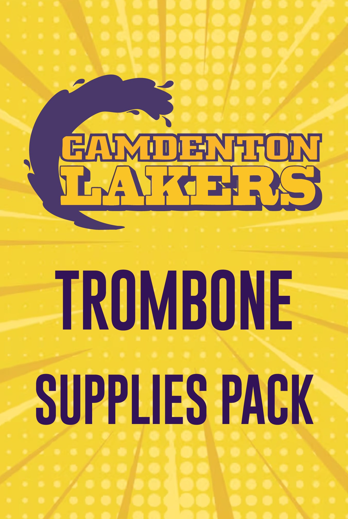 Camdenton Trombone Pack with Book