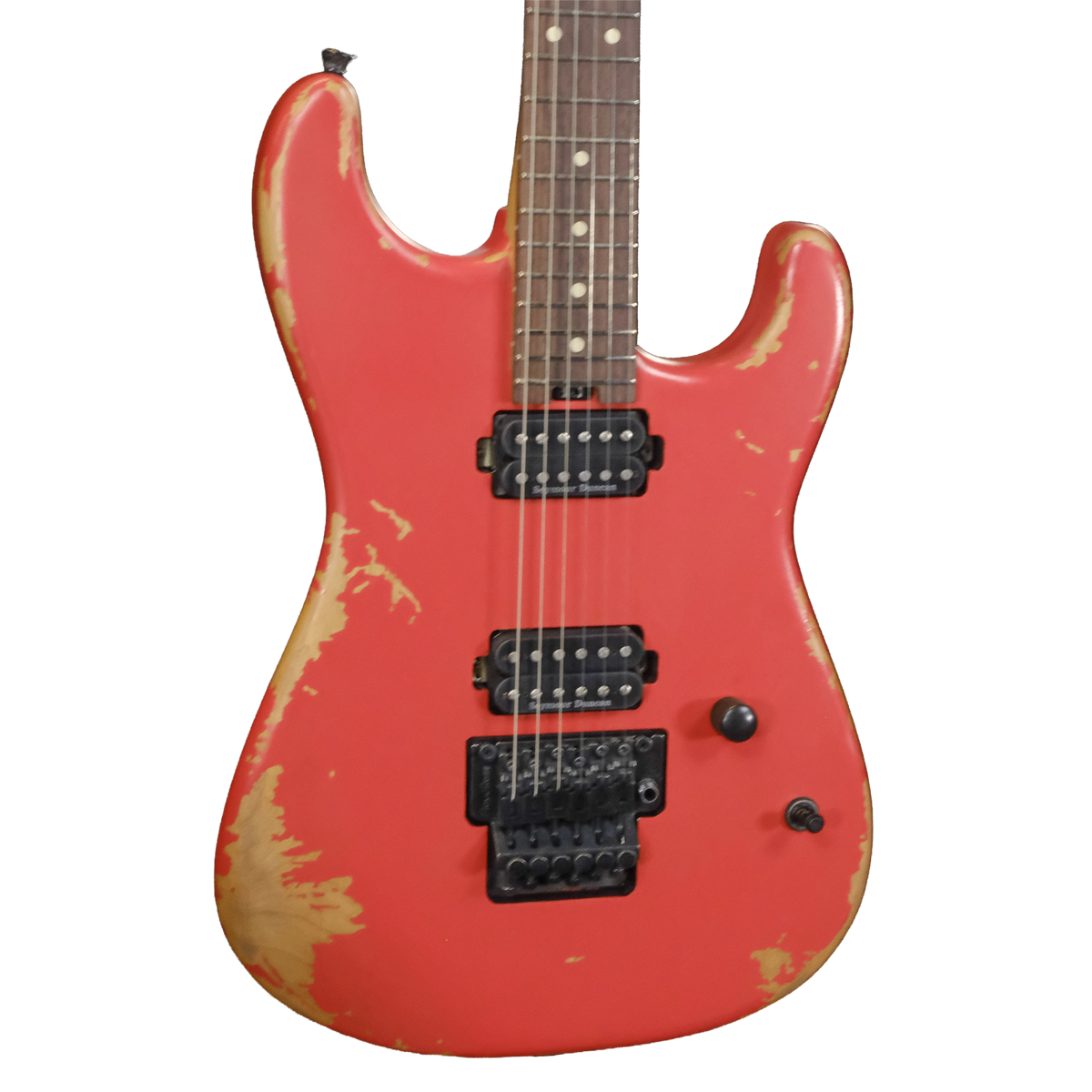 Charvel Pro-Mod Relic San Dimas Style 1 HH FR PF - Weathered Orange