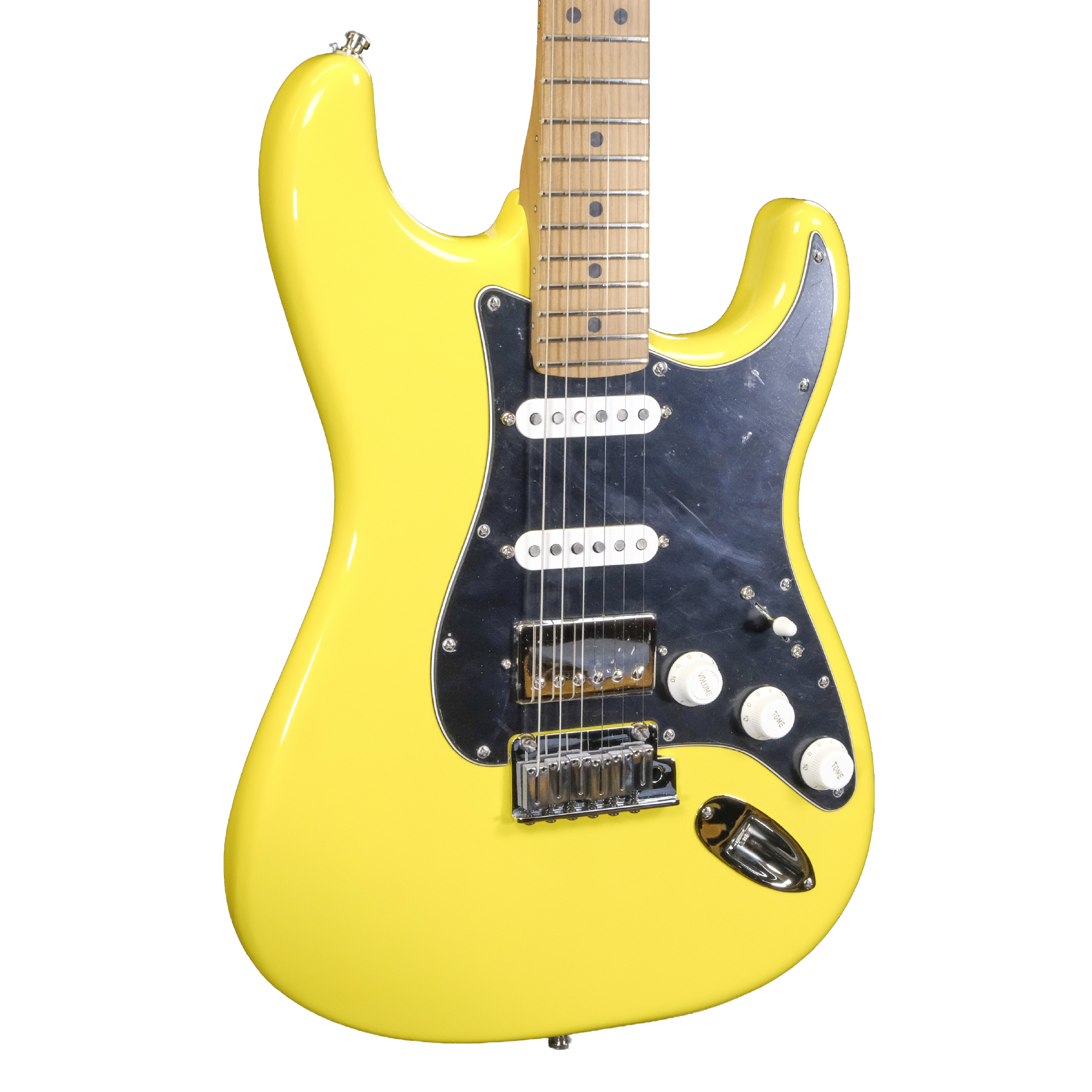 Fender Limited Edition American Ultra II Stratocaster HSS - Graffiti Yellow