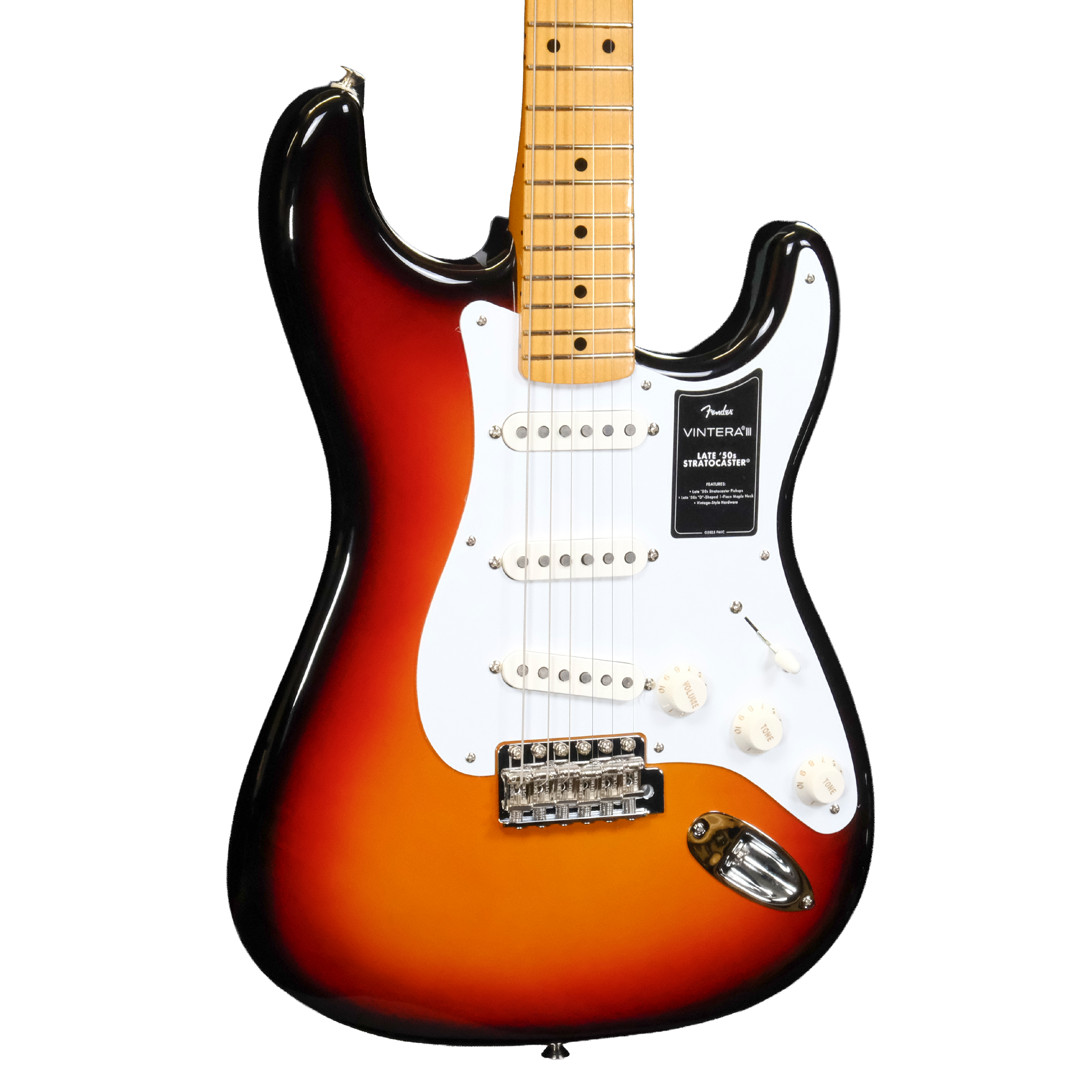Fender Vintera III Late '50s Stratocaster - 3-Color Sunburst