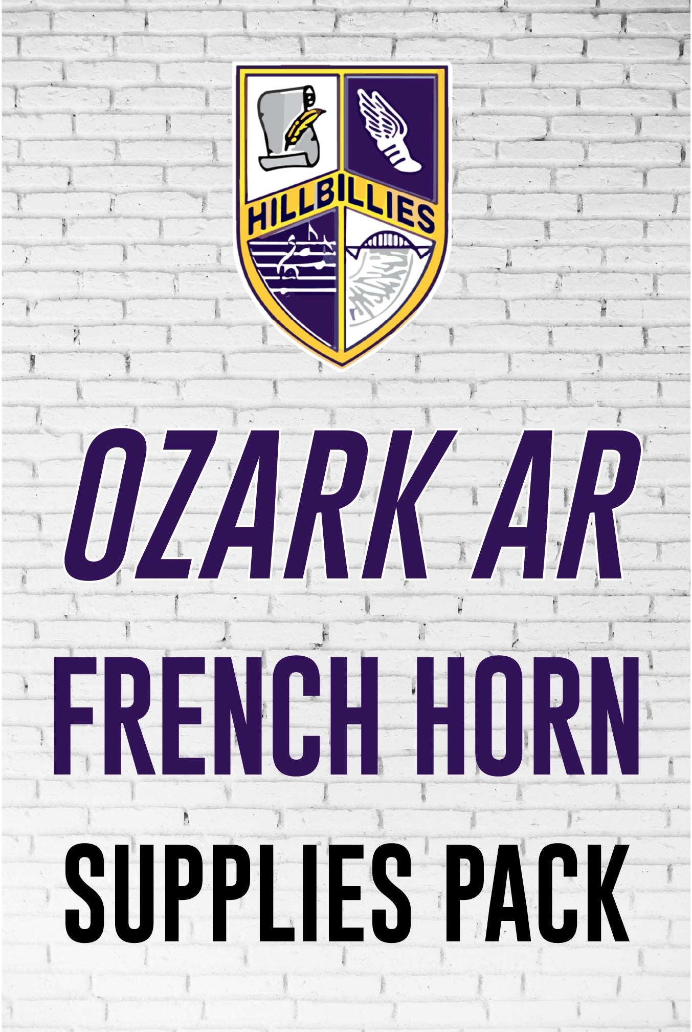 Ozark AR French Horn Beginner Supply Pack