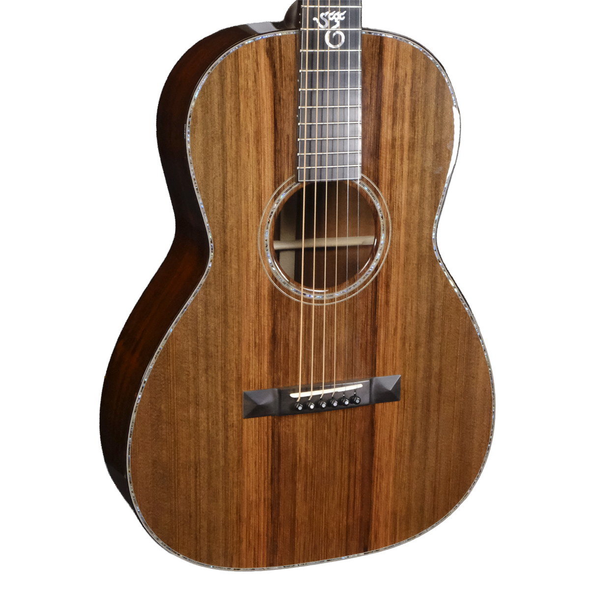 Santa Cruz OO Custom - Ribbon Bubinga / San Lorenzo Sinker Redwood