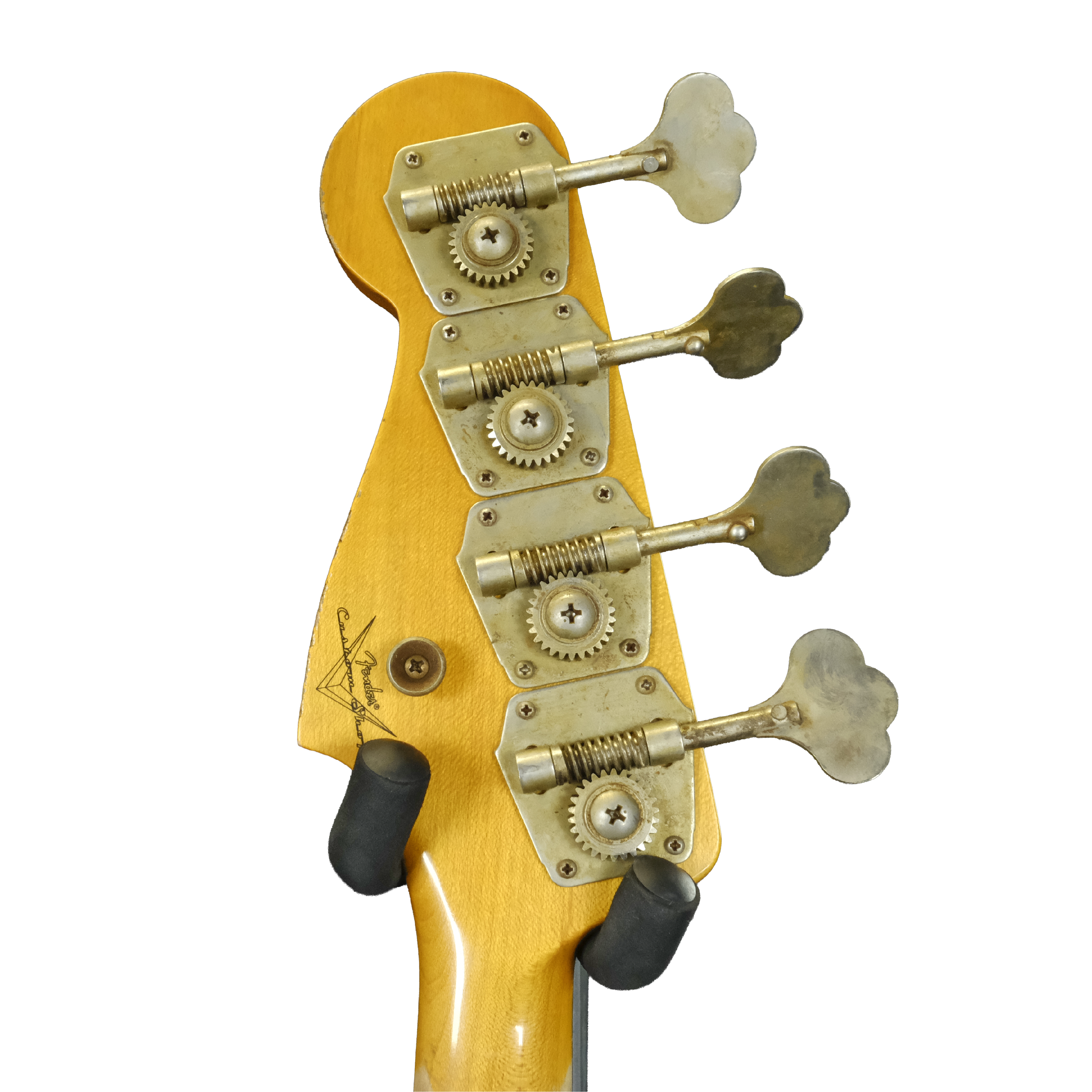Fender Custom Shop 1961 Jazz Bass Heavy Relic - Faded Aged Daphne Blue