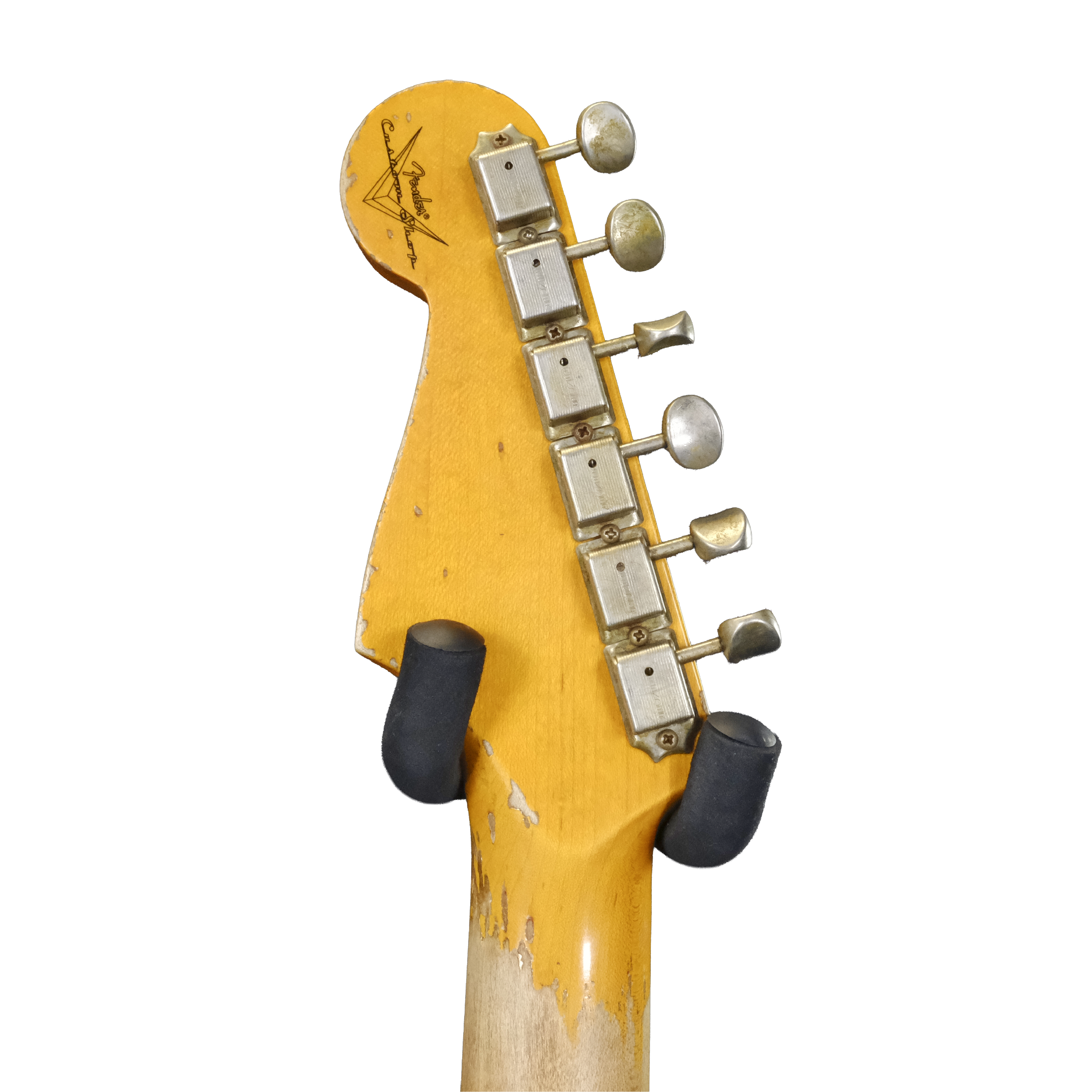 Fender Custom Shop '63 Stratocaster Super Heavy Relic - Super Faded Aged Seafoam Green over 3-Color Sunburst