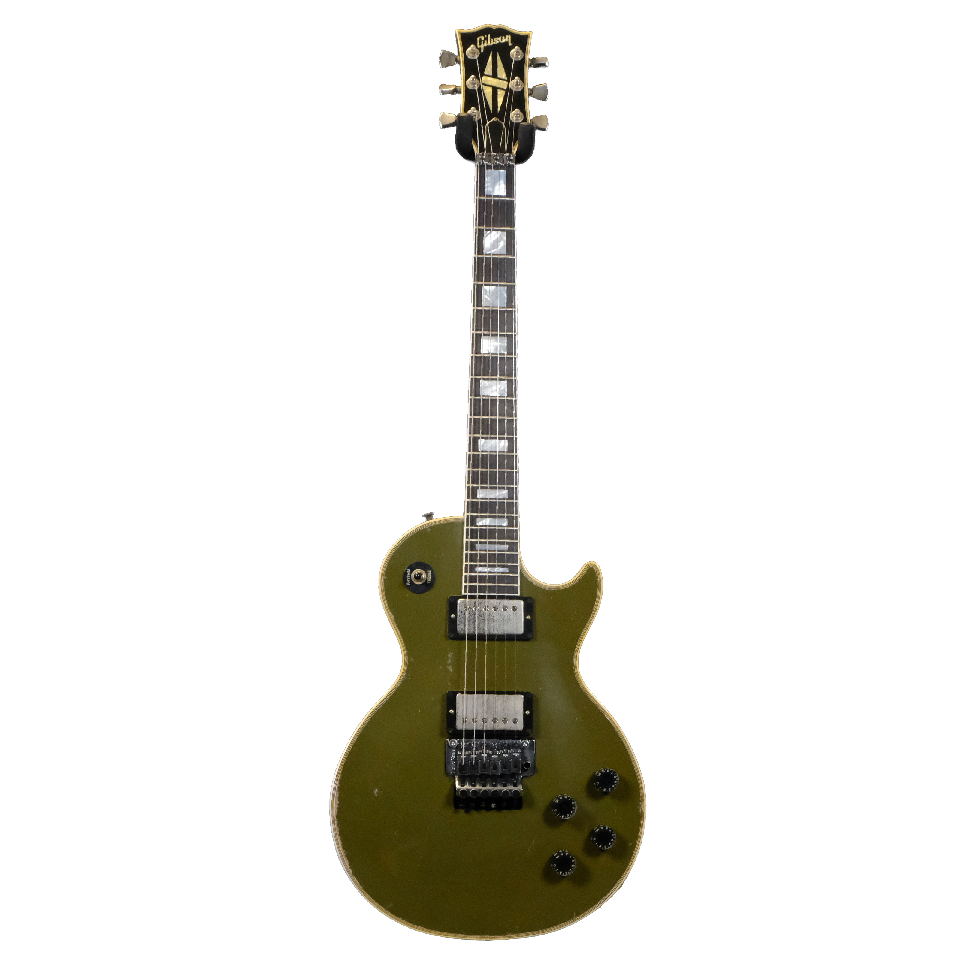 Gibson Custom Les Paul Axcess Custom Floyd Rose - Murphy Lab Heavy Aged Olive Drab