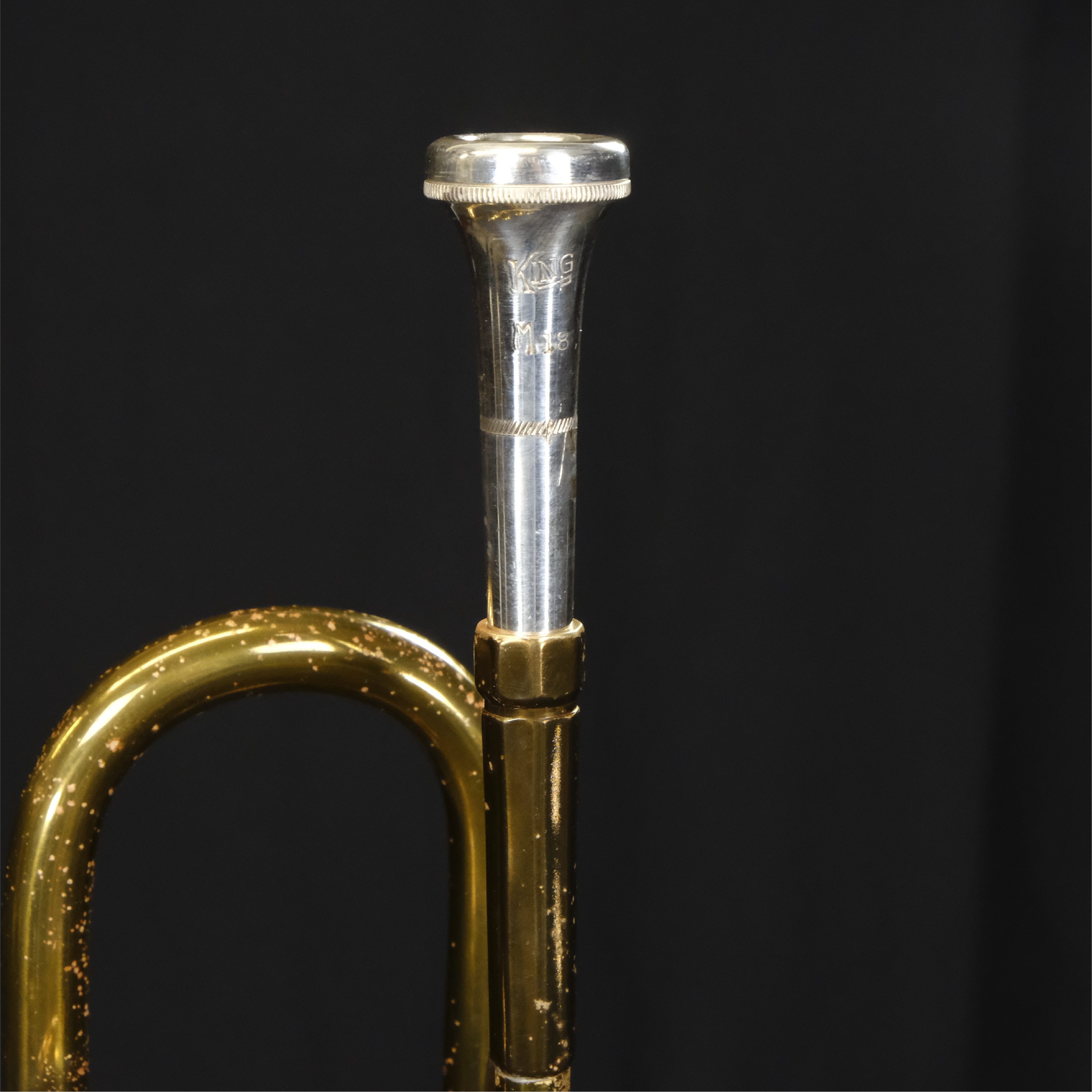 Rare 1945 King Liberty Model 1045 Bb Trumpet