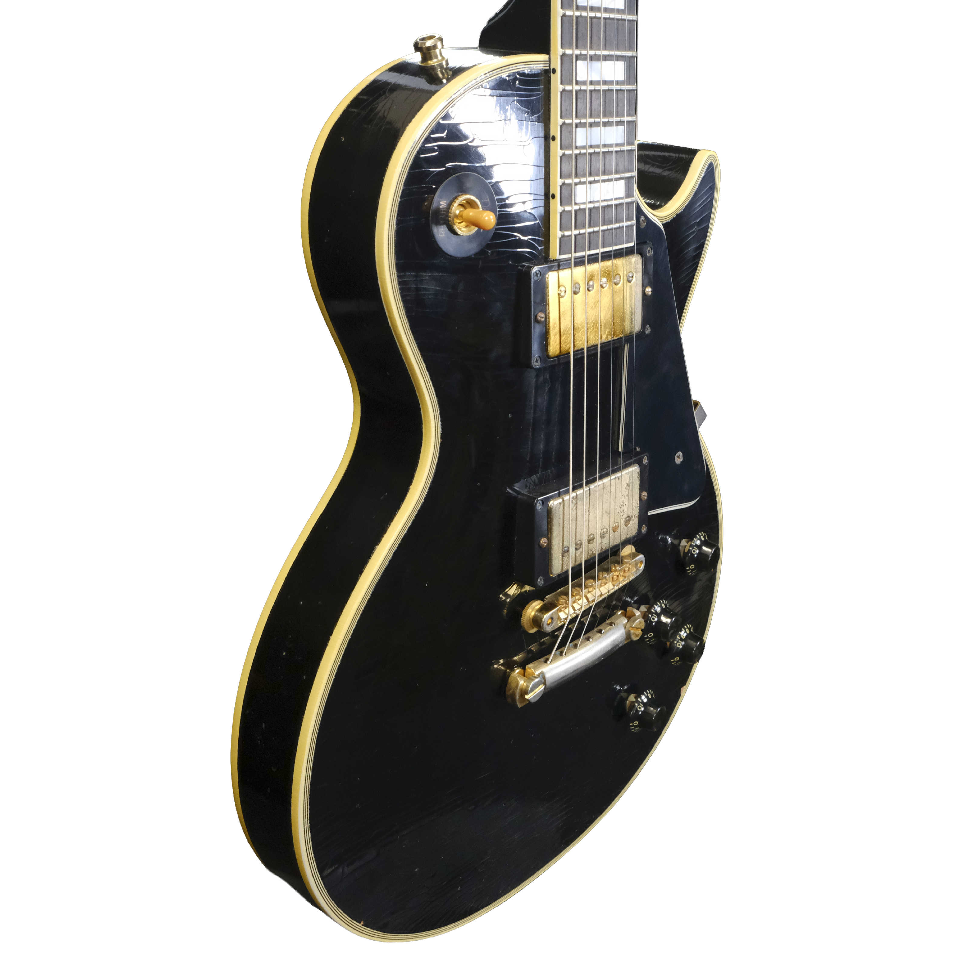 Gibson Custom 2-Pickup 1959 Les Paul Custom Murphy Lab Aged Prototype - Ebony
