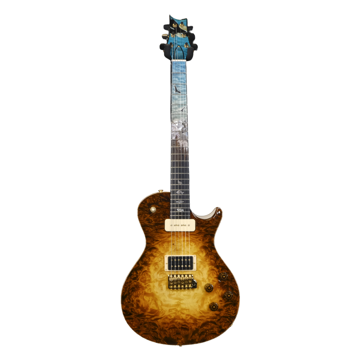 PRS Private Stock SC56 - Sandstorm Glow with Palen Music Mountain Scene