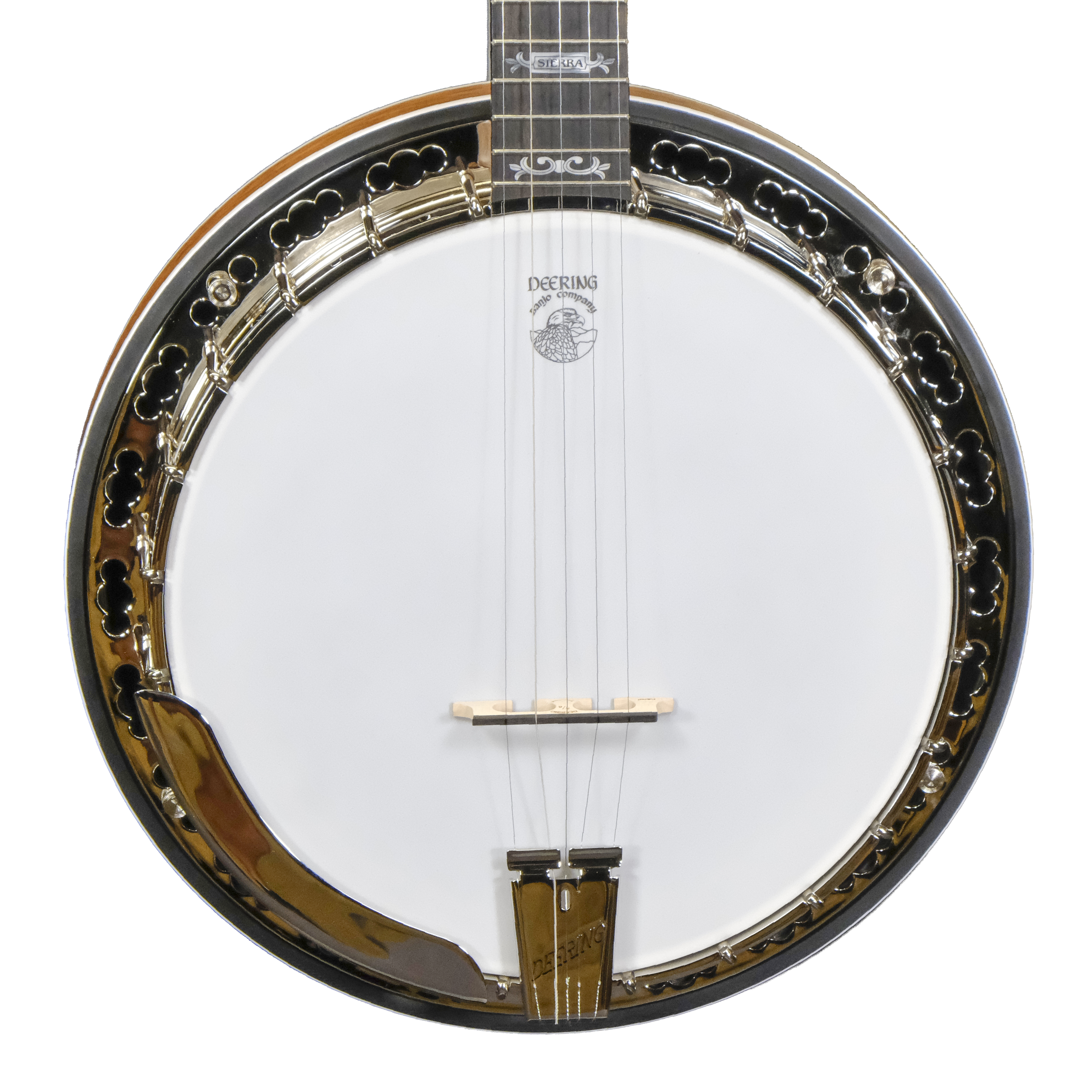 Deering Sierra 5-String Resonator Banjo - Brown Mahogany