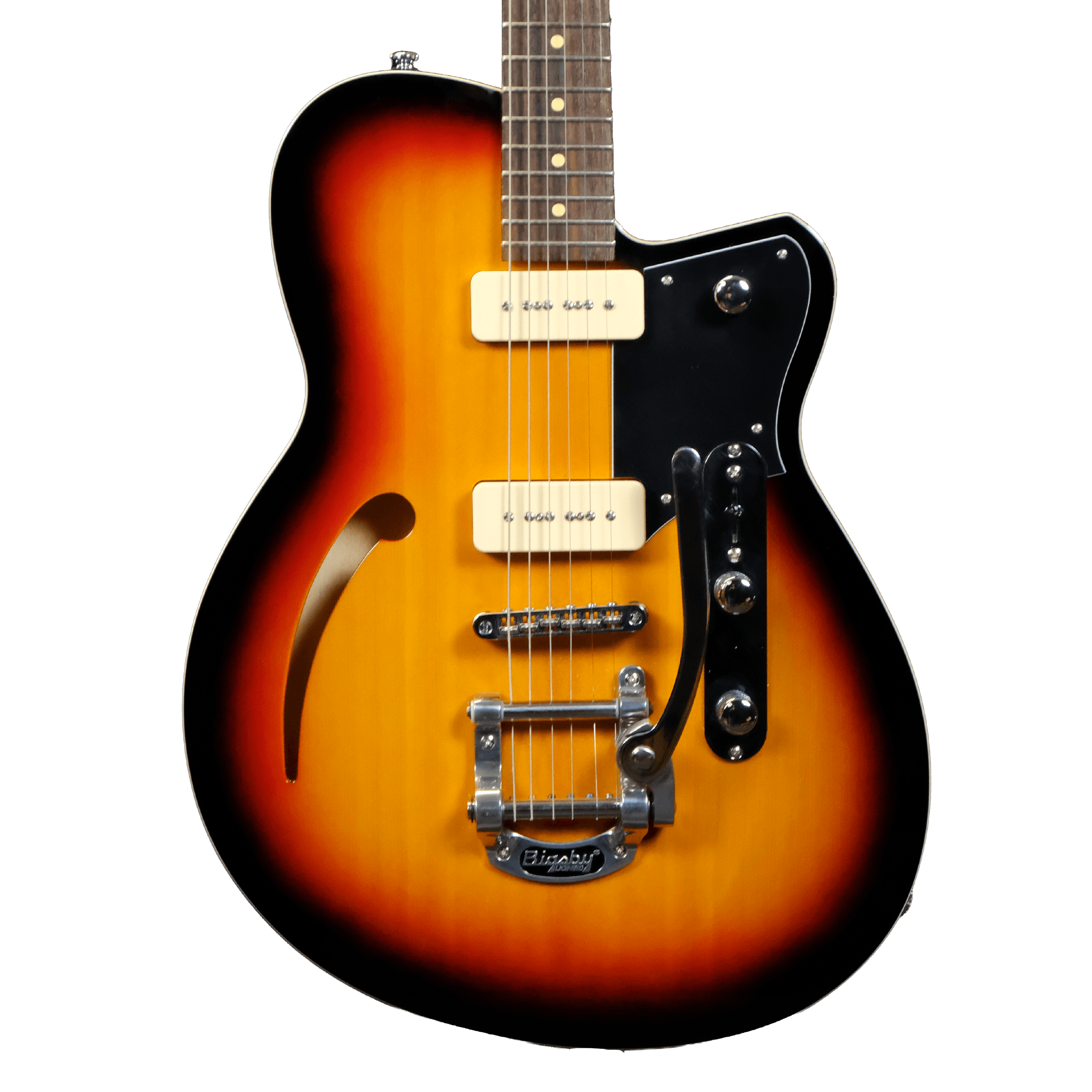 Used Reverend Club King 290 Electric Guitar - 3-Tone Burst