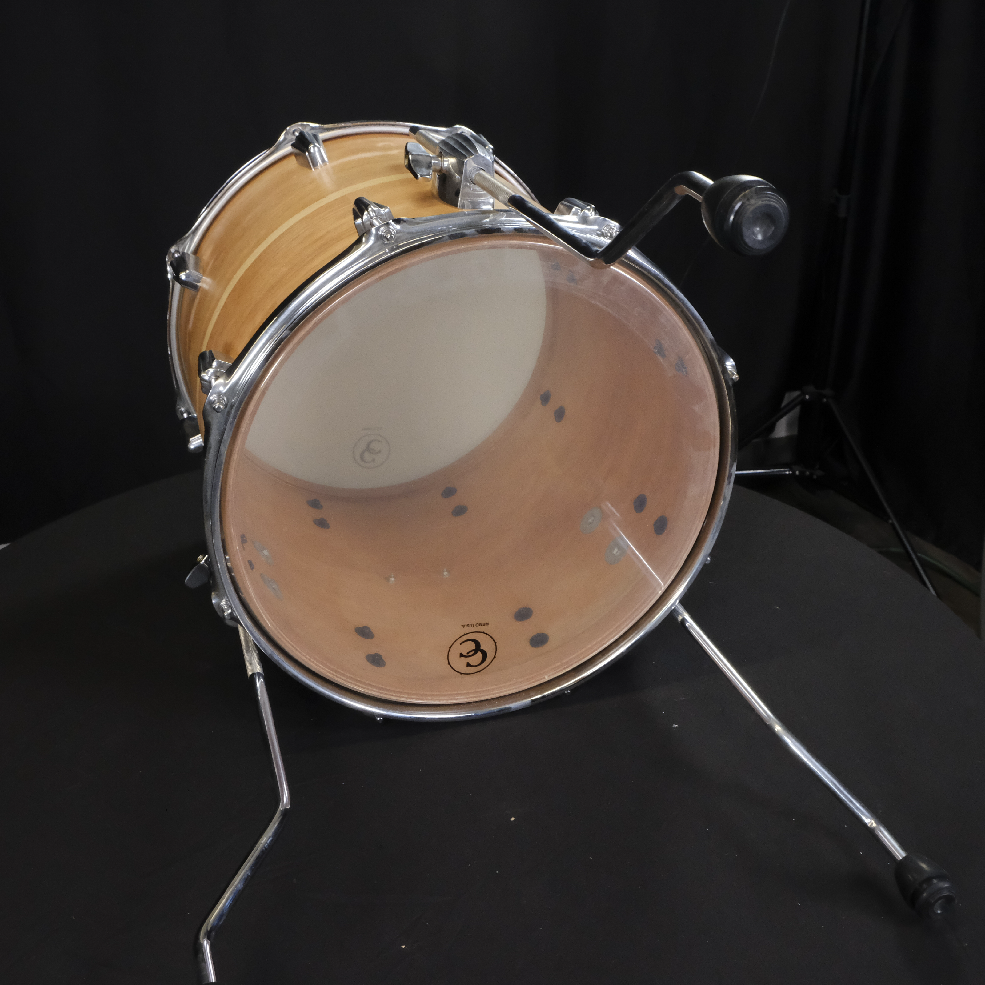 Used C&C Drum Co. 12th & Vine Bebop Shell Kit - Satin Ribbon Mahogany