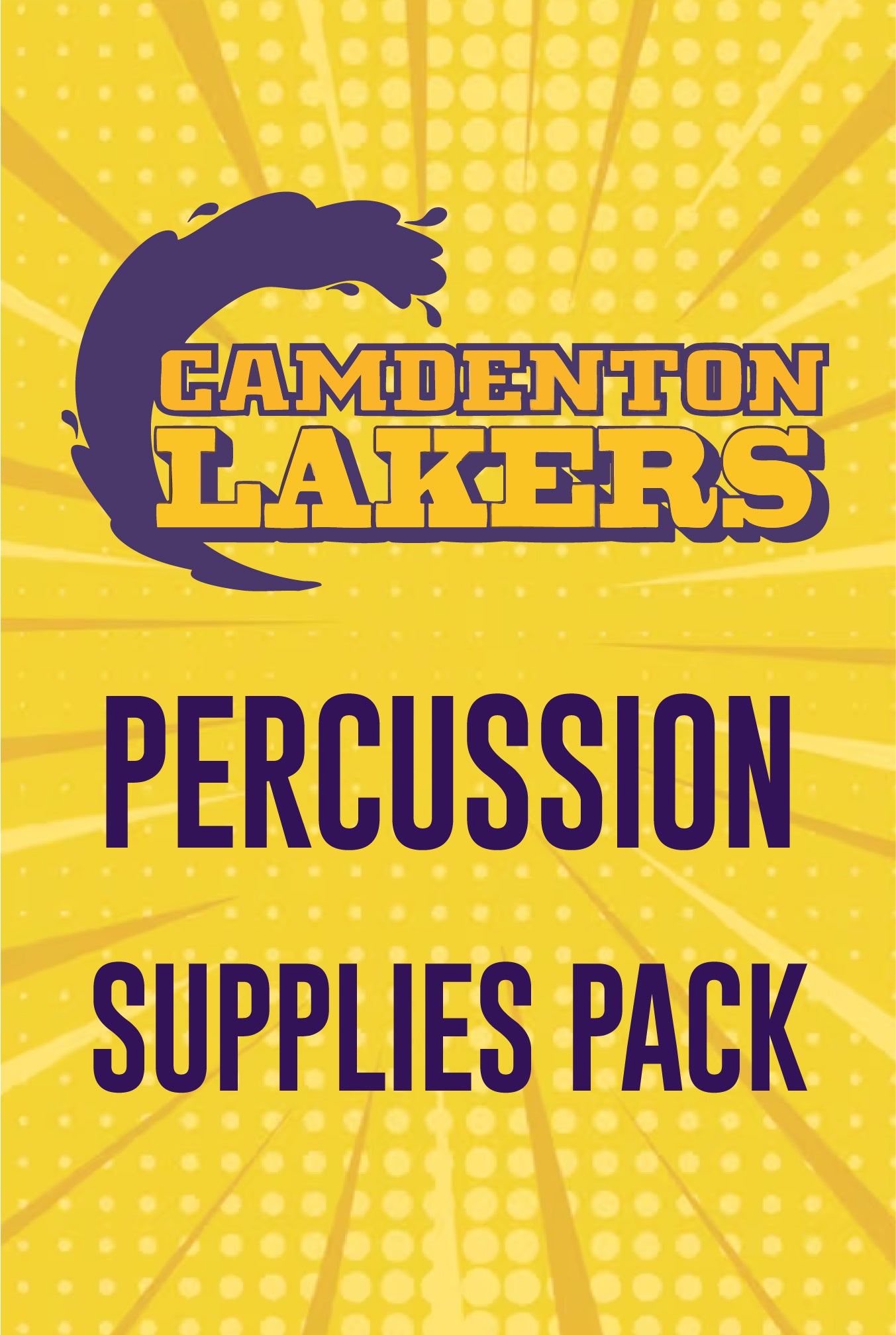 Camdenton Percussion Supplies Pack