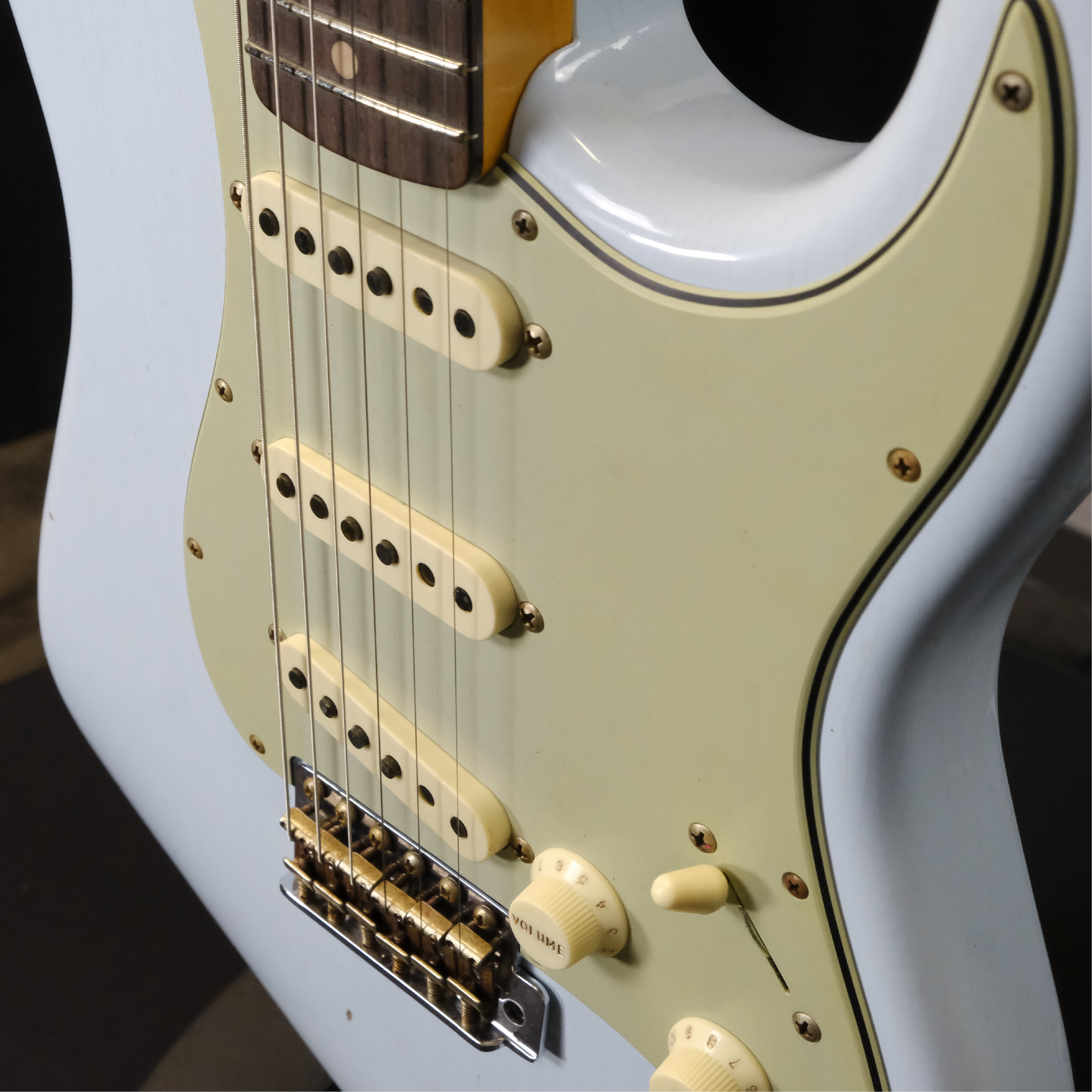 Fender Custom Shop Limited Edition 1964 L-Series Stratocaster Journeyman Relic - Faded Sonic Blue