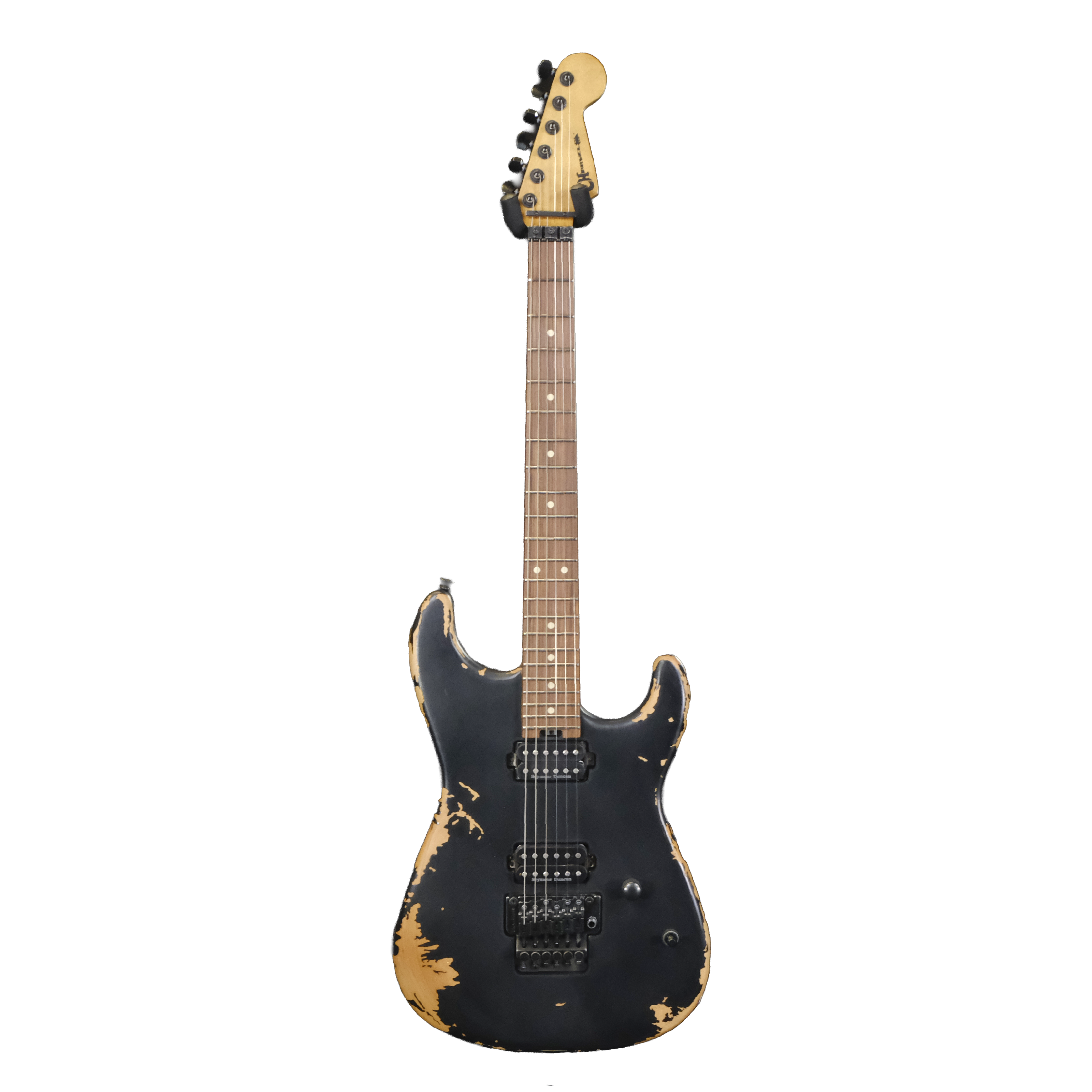 Charvel Pro-Mod Relic San Dimas Style 1 HH FR PF - Weathered Black