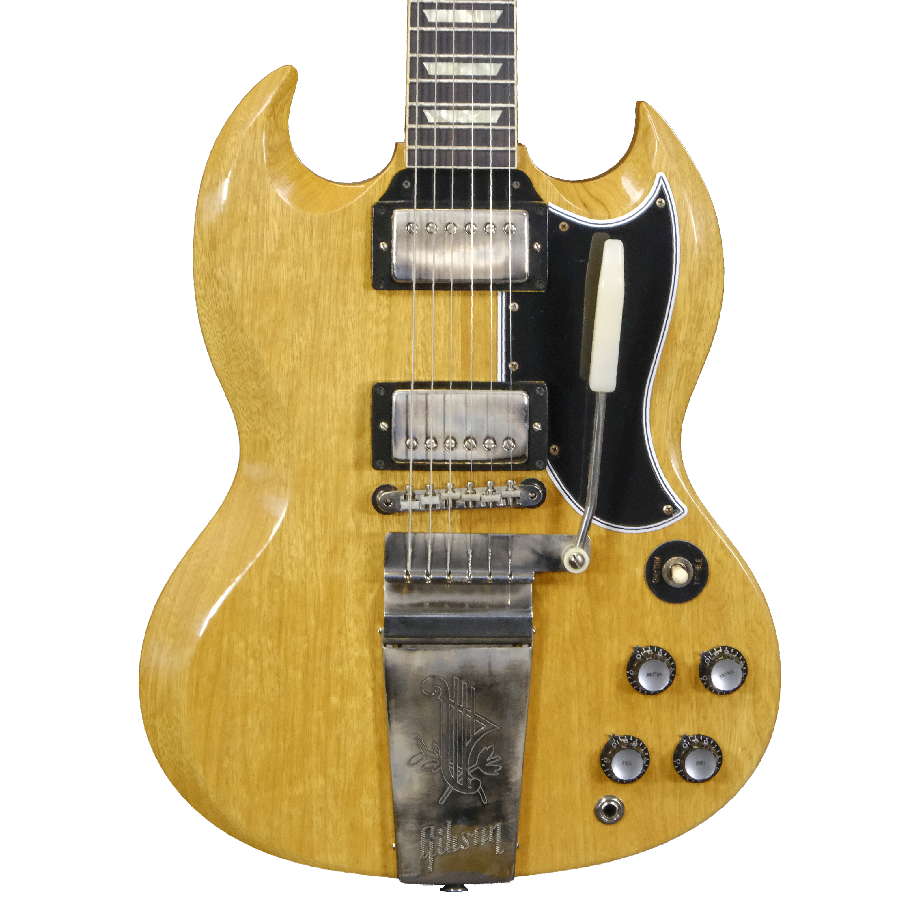 Gibson Custom Shop Limited Edition 1964 SG Standard Reissue Korina VOS - Antique Natural