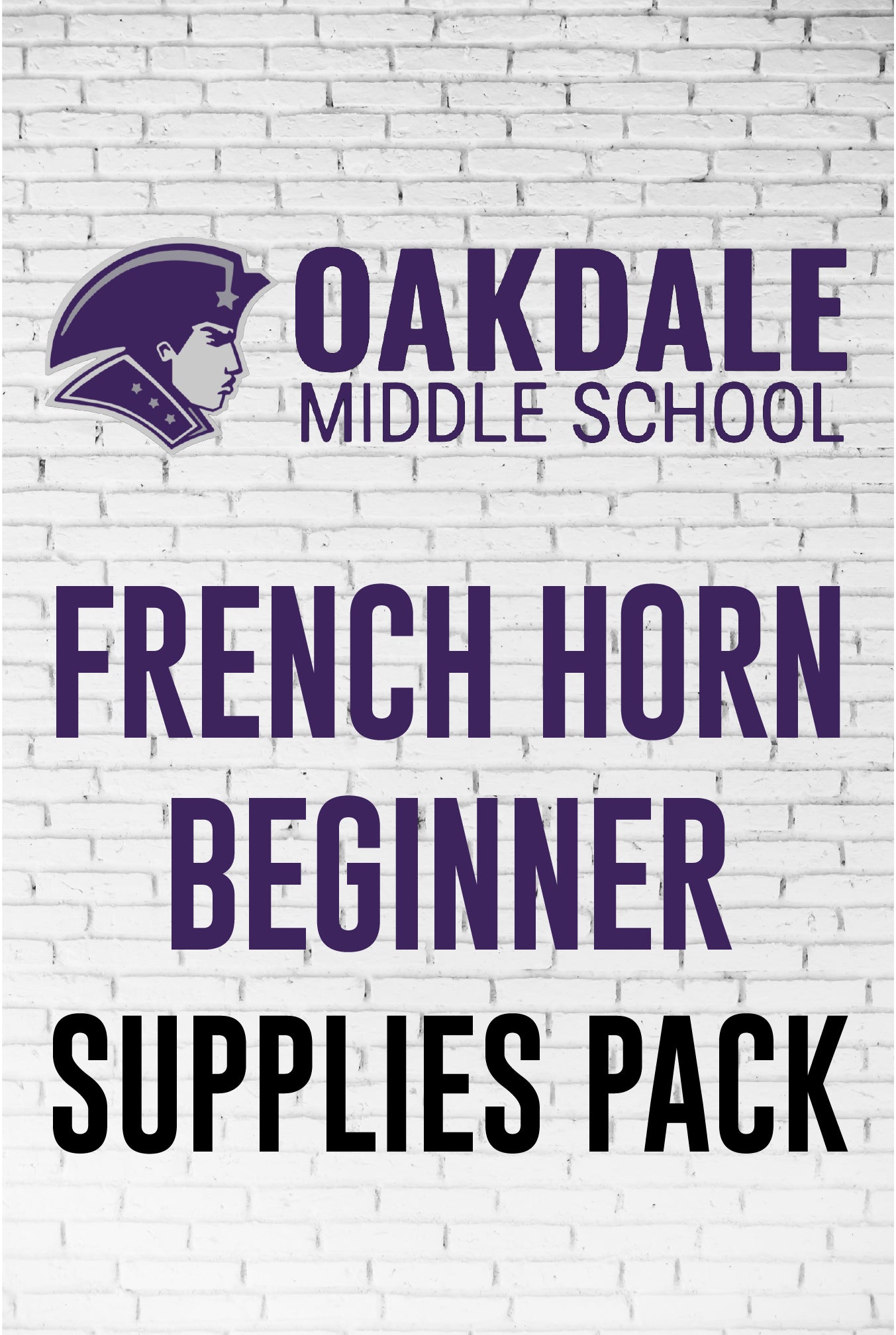 Oakdale French Horn Beginner Supply Pack
