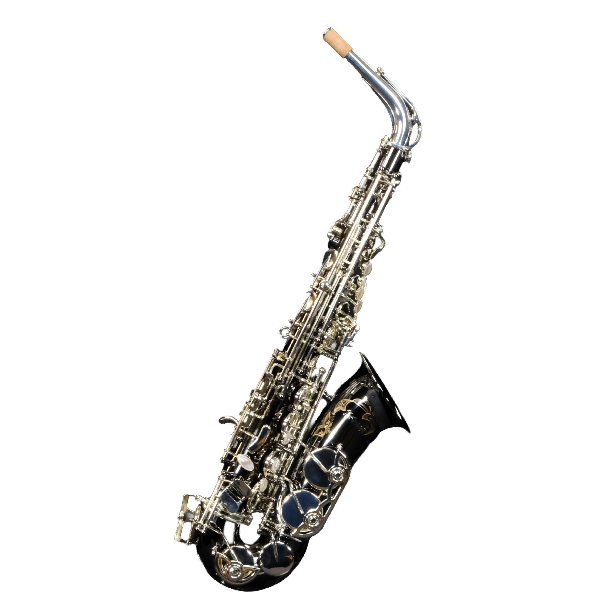 Selmer SAS711B Professional Alto Saxophone - Black Nickel