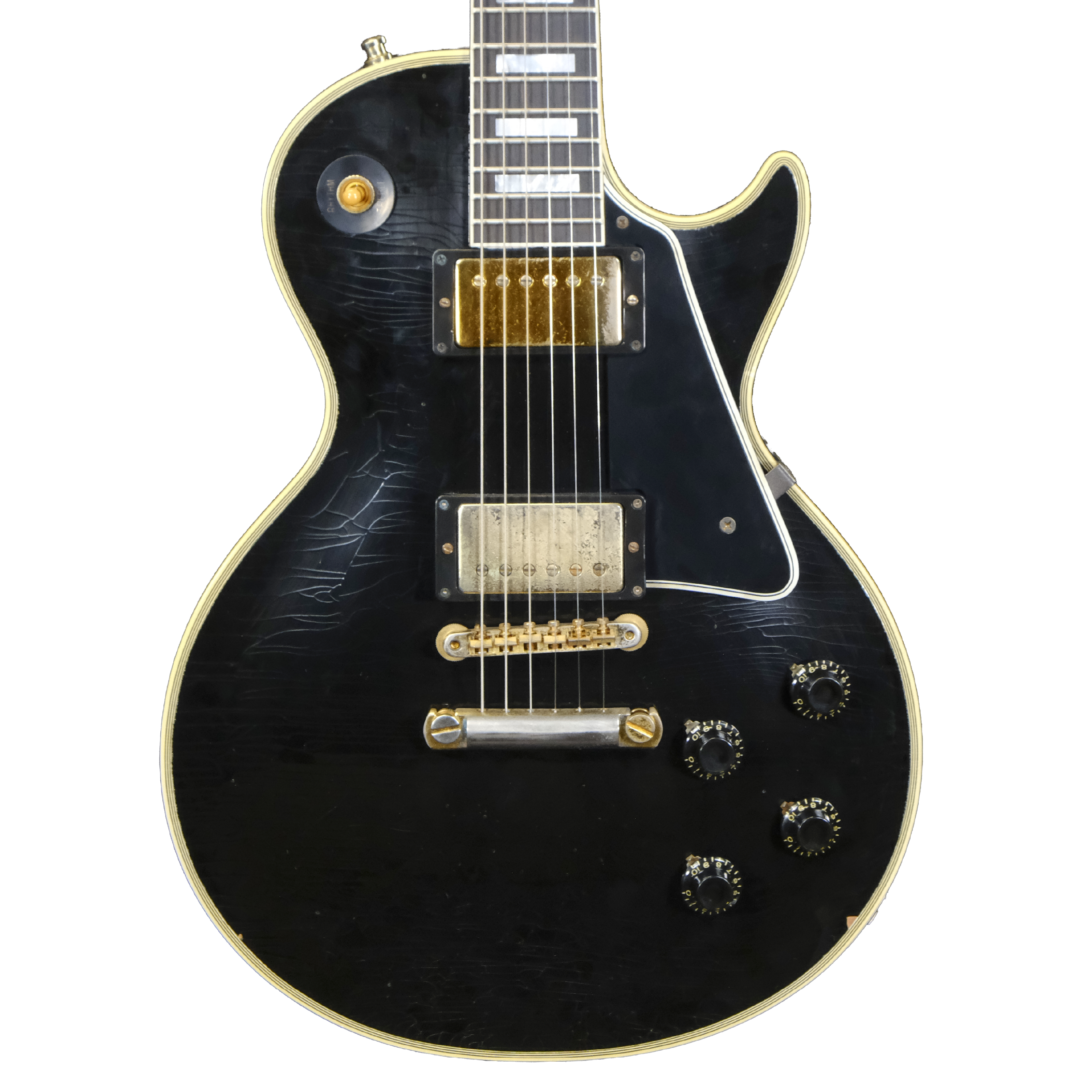 Gibson Custom 2-Pickup 1959 Les Paul Custom Murphy Lab Aged Prototype - Ebony