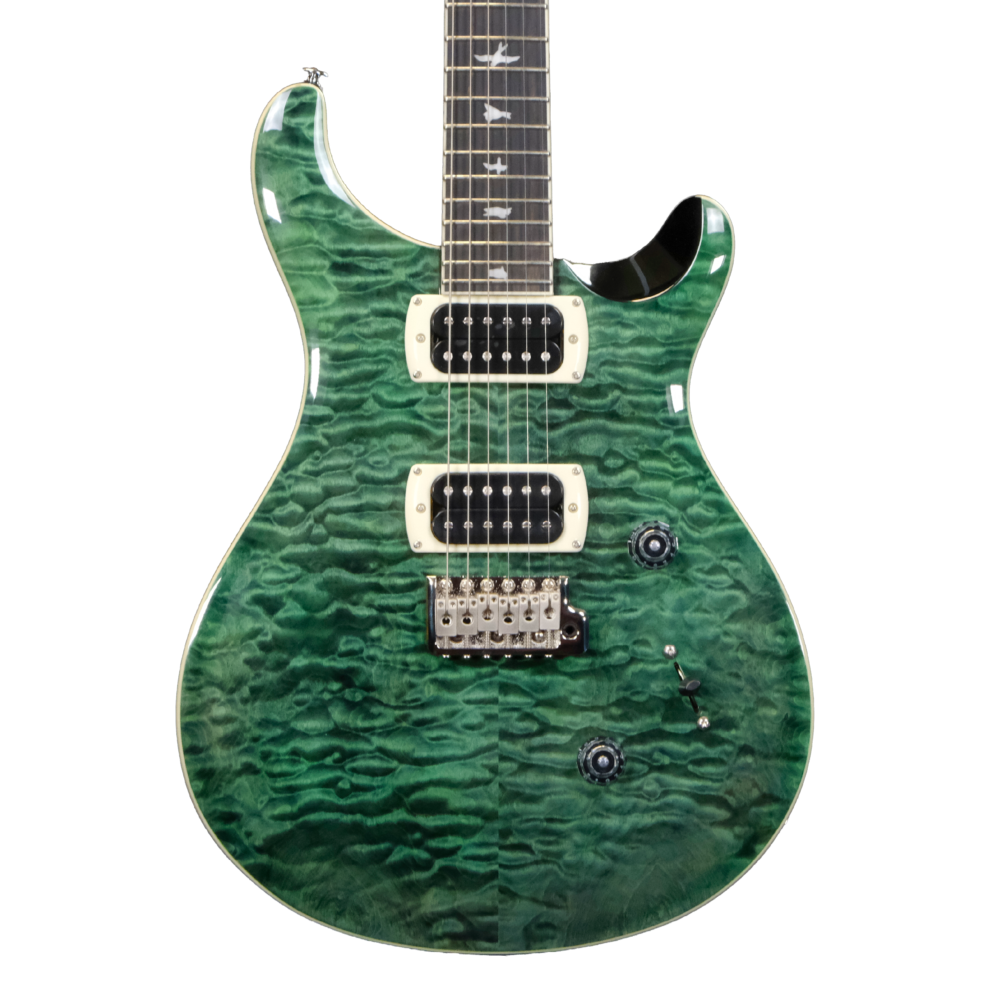 PRS SE Custom 24 Quilt - Teal Black