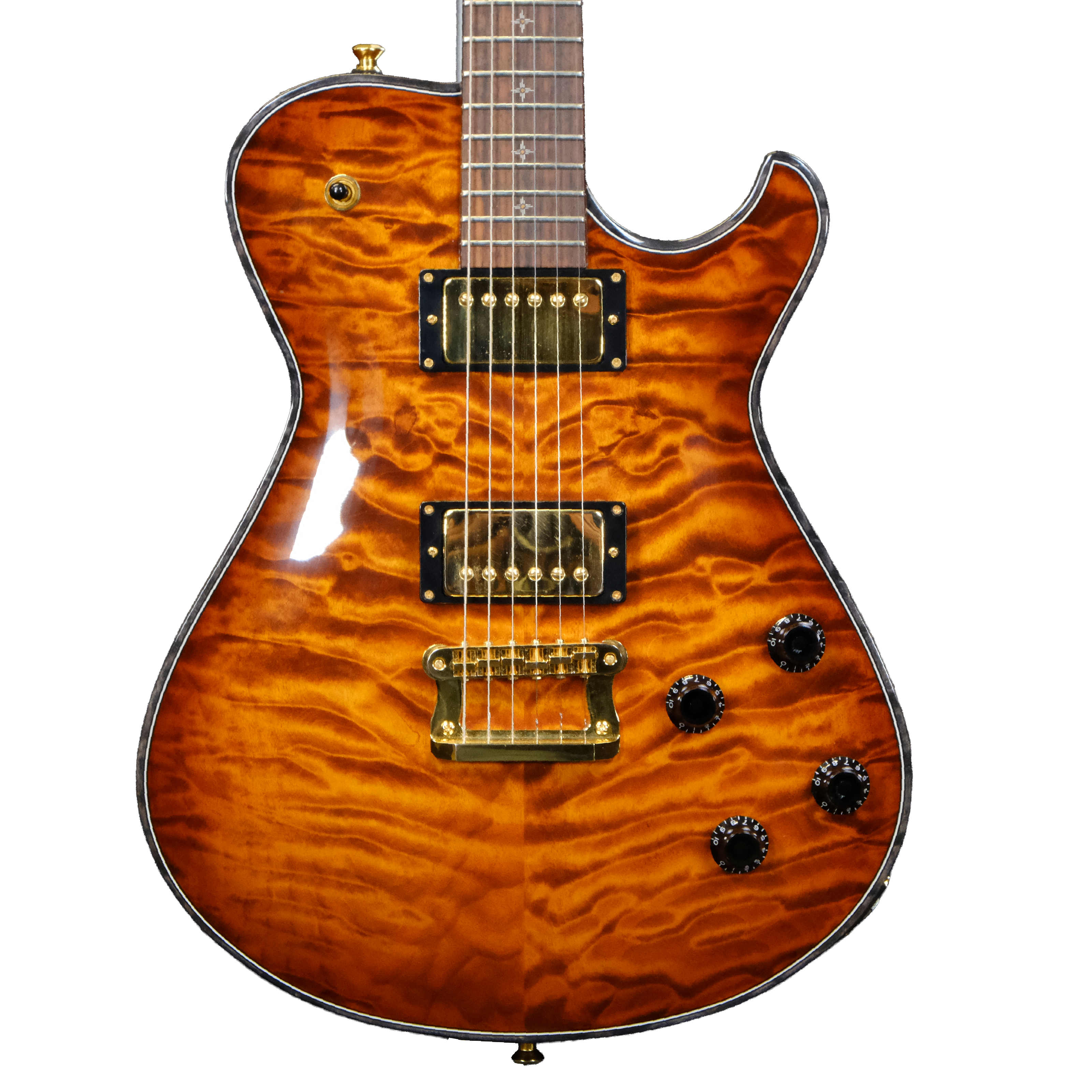 Used 2023 Knaggs Kenai T Quilt - Aged Scotch / Onyx Burst