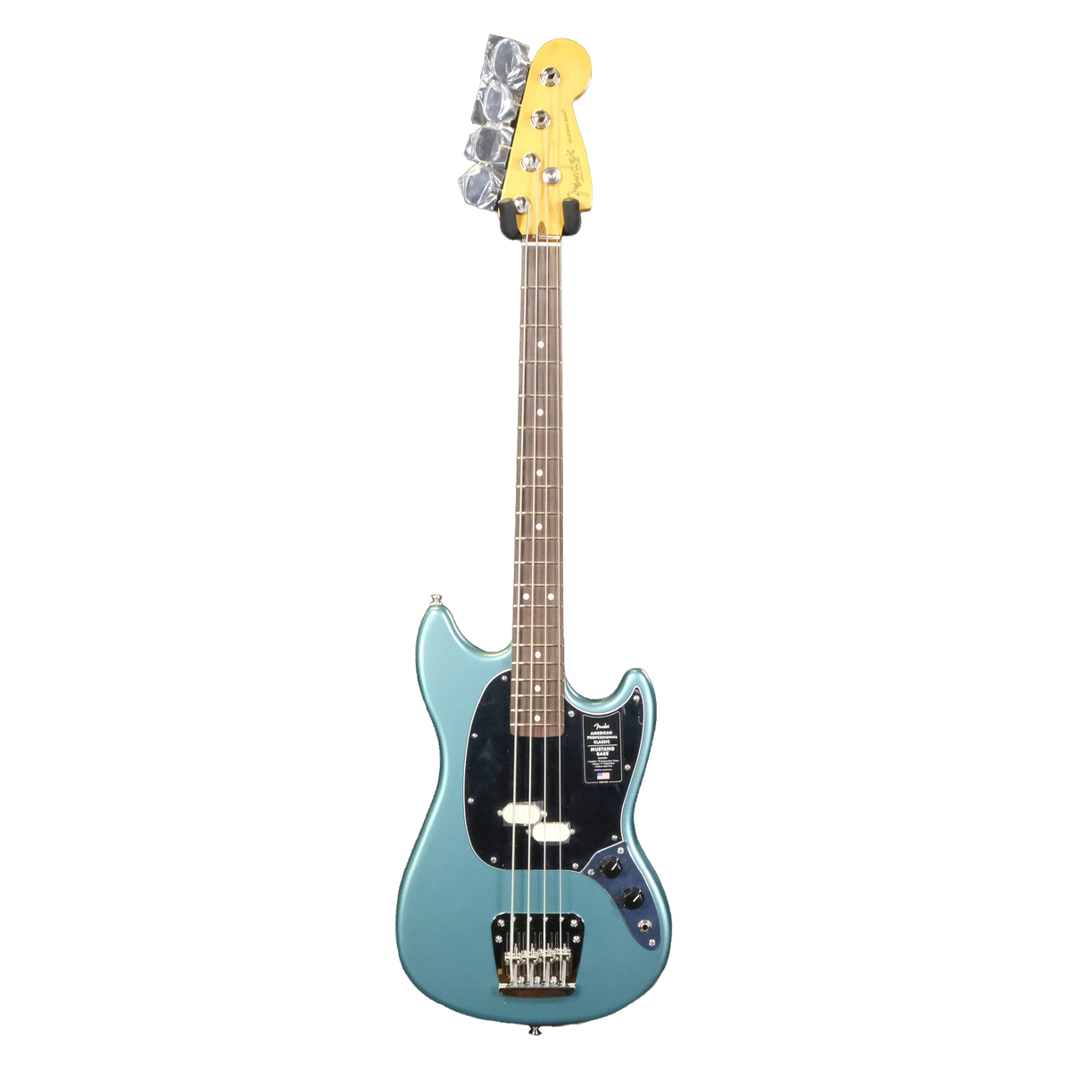 Fender American Professional Classic Mustang Bass - Faded Sherwood Green Metallic