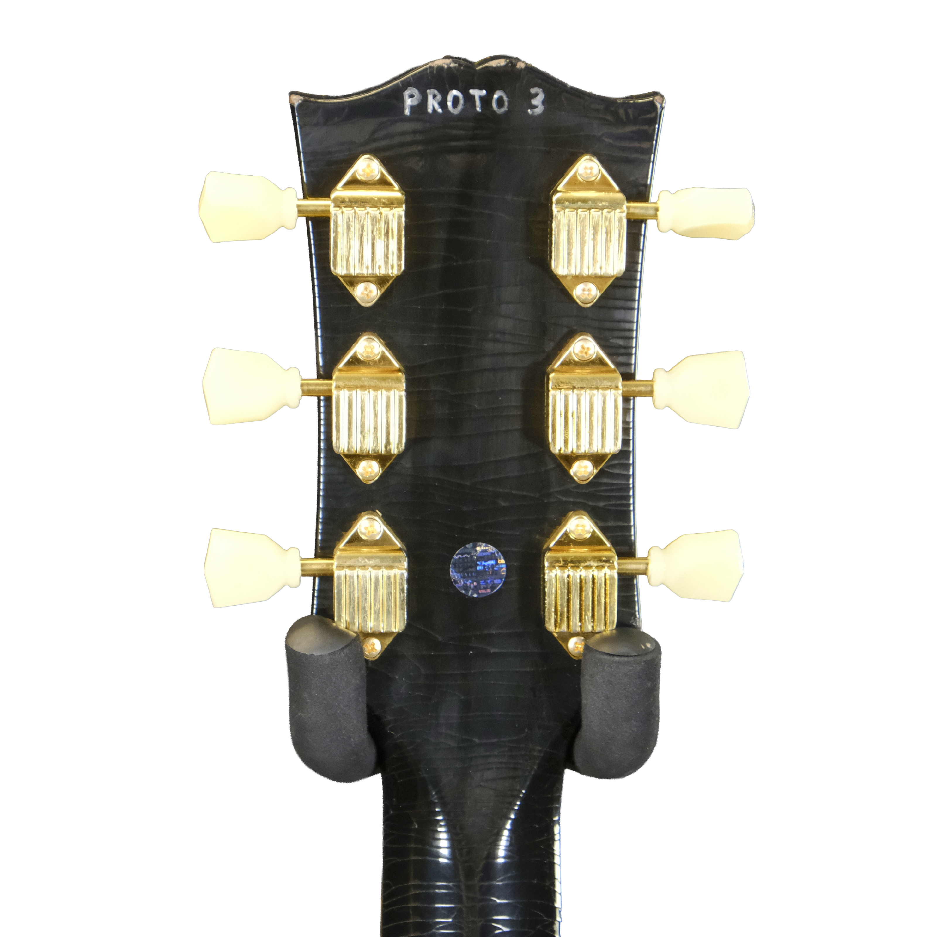 Gibson Custom 2-Pickup 1959 Les Paul Custom Murphy Lab Aged Prototype - Ebony