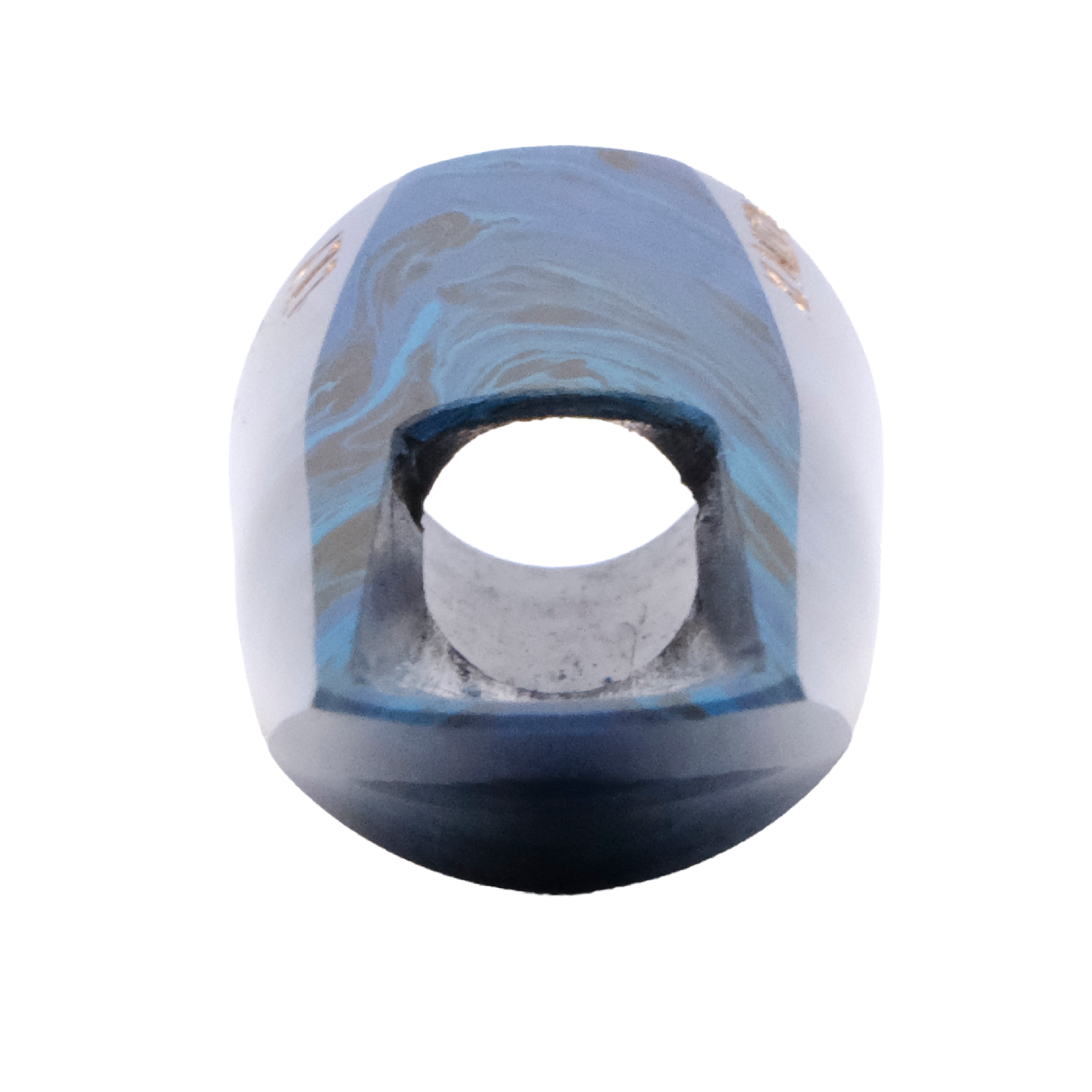 MACSAX Lily "Palen Music Center Exclusive Blue Marble" Soprano Saxophone Mouthpiece with Copper Ring