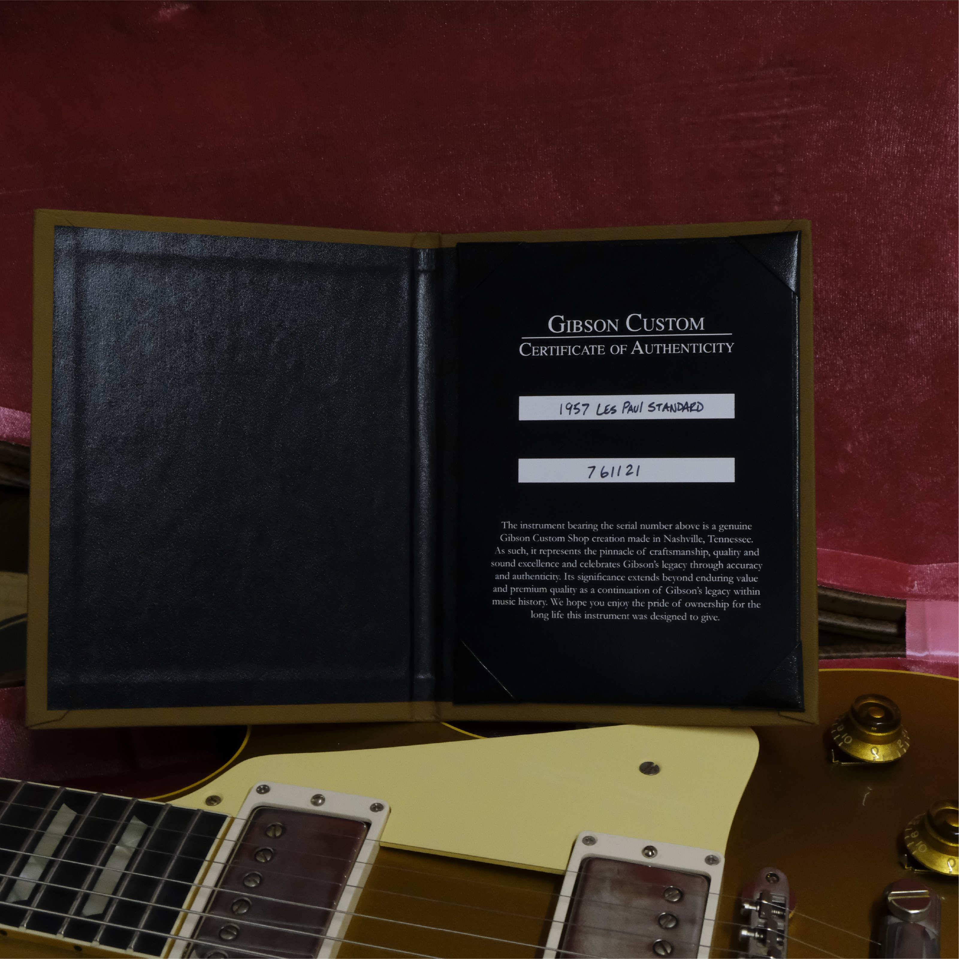 Gibson 1957 Les Paul Goldtop Reissue - Double Gold