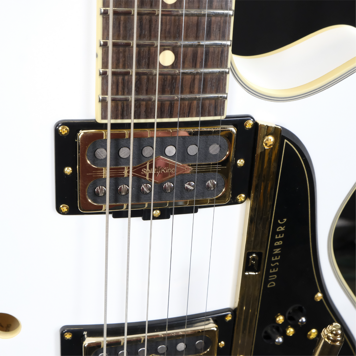 Duesenberg Starplayer TV Velvet - White Velvet