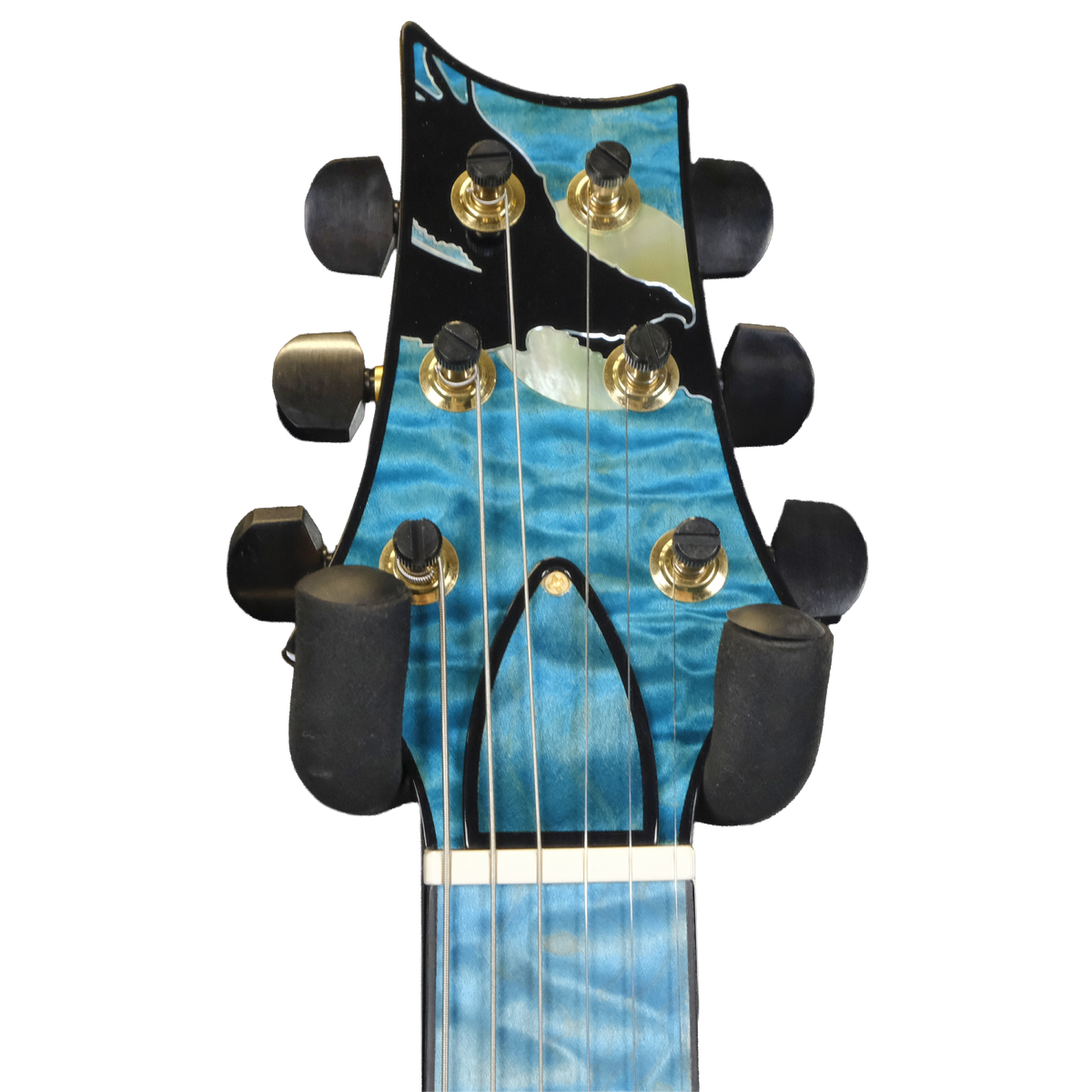 PRS Private Stock SC56 - Sandstorm Glow with Palen Music Mountain Scene