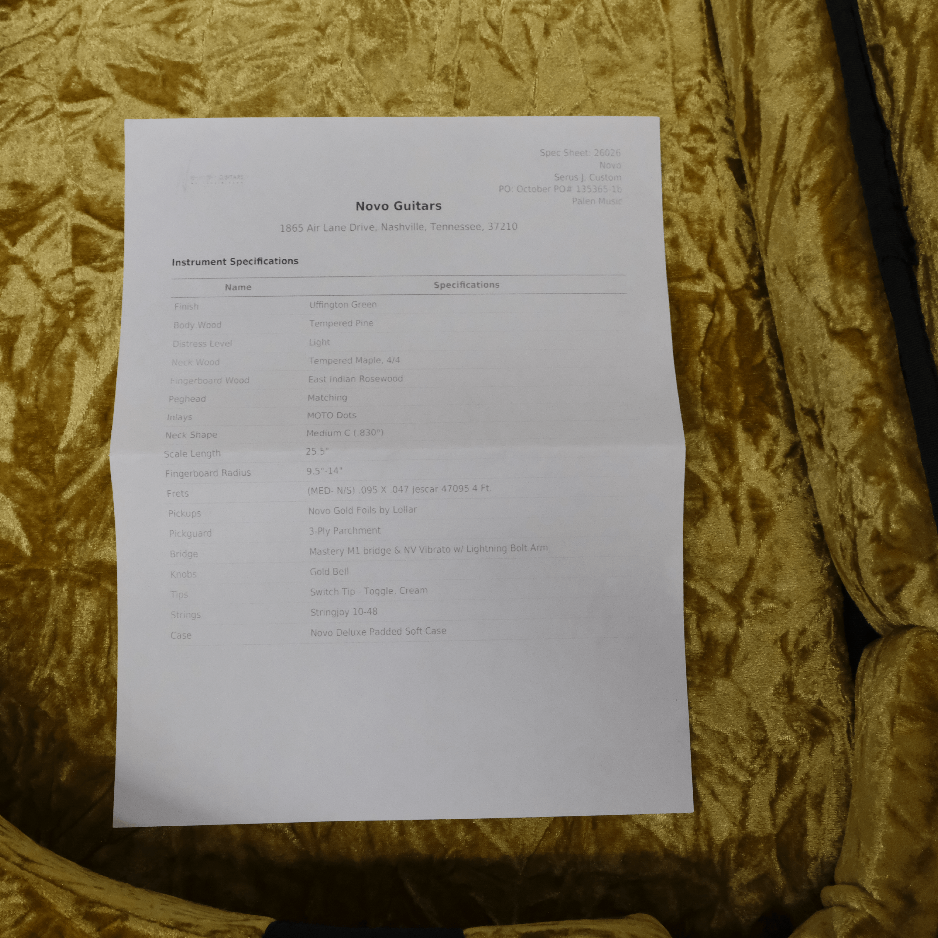 Novo Serus J Custom - Uffington Green