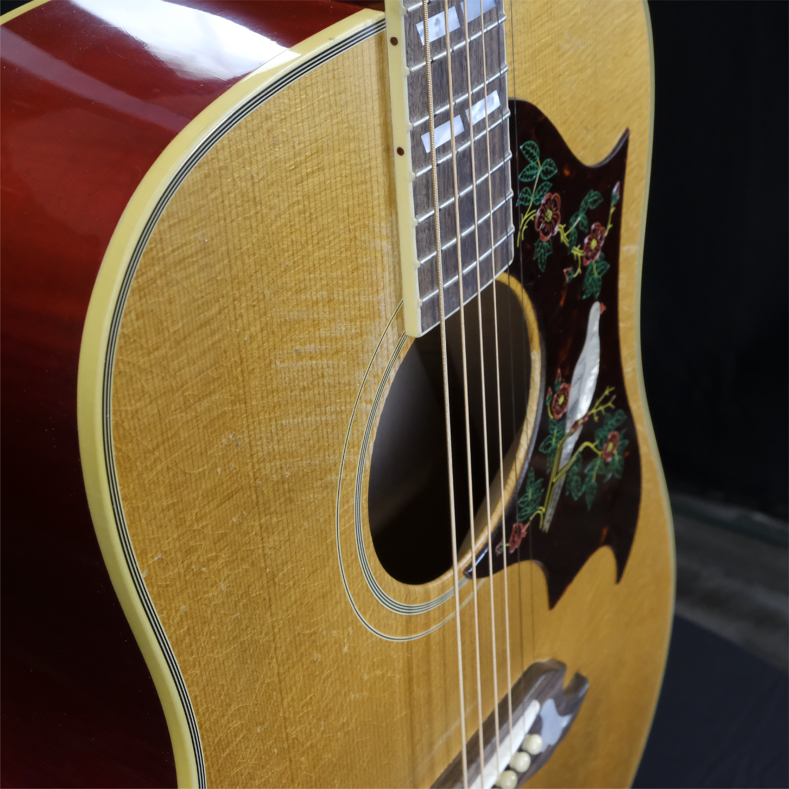 Gibson Custom 1963 Dove Reissue, Light Aged - Dark Natural