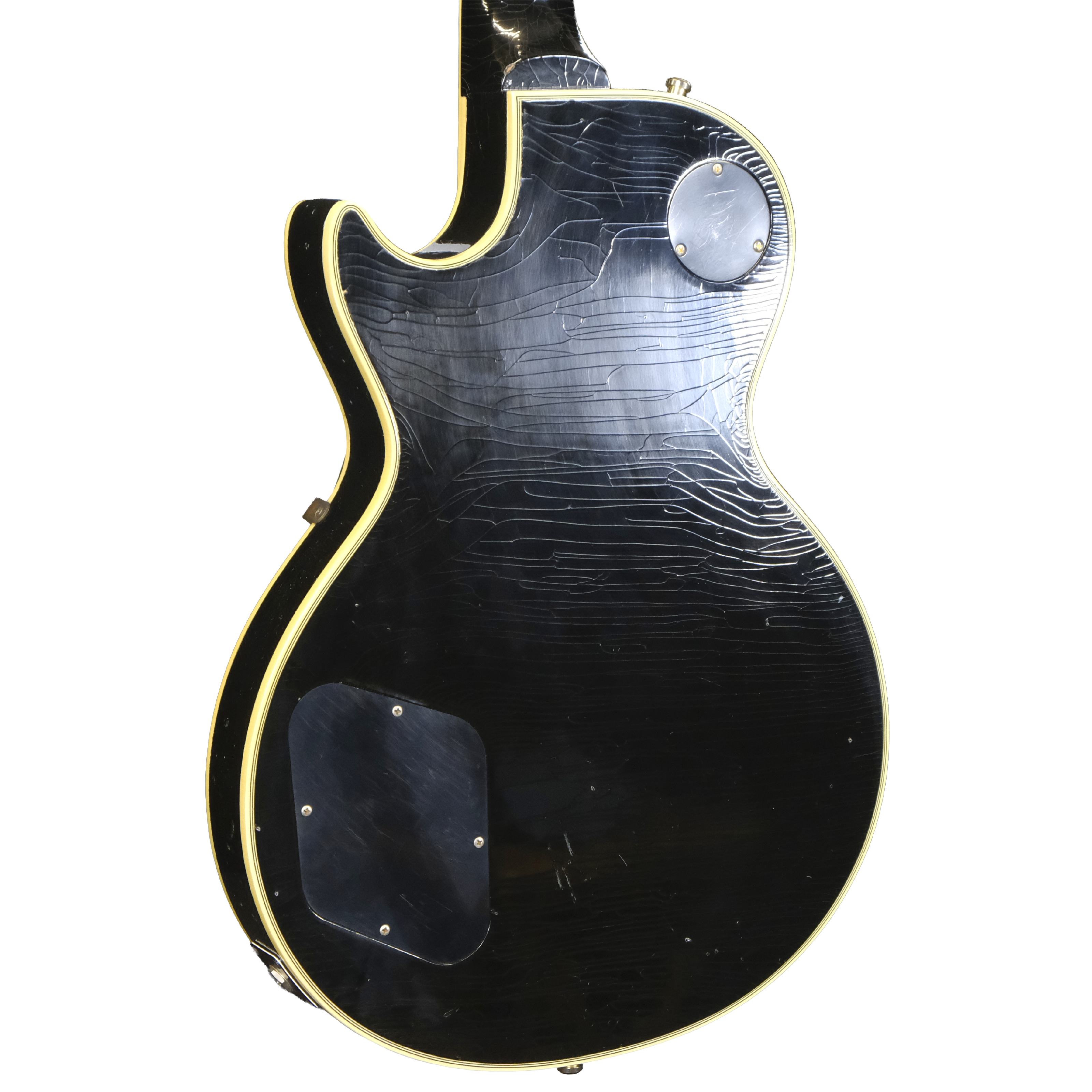 Gibson Custom 2-Pickup 1959 Les Paul Custom Murphy Lab Aged Prototype - Ebony