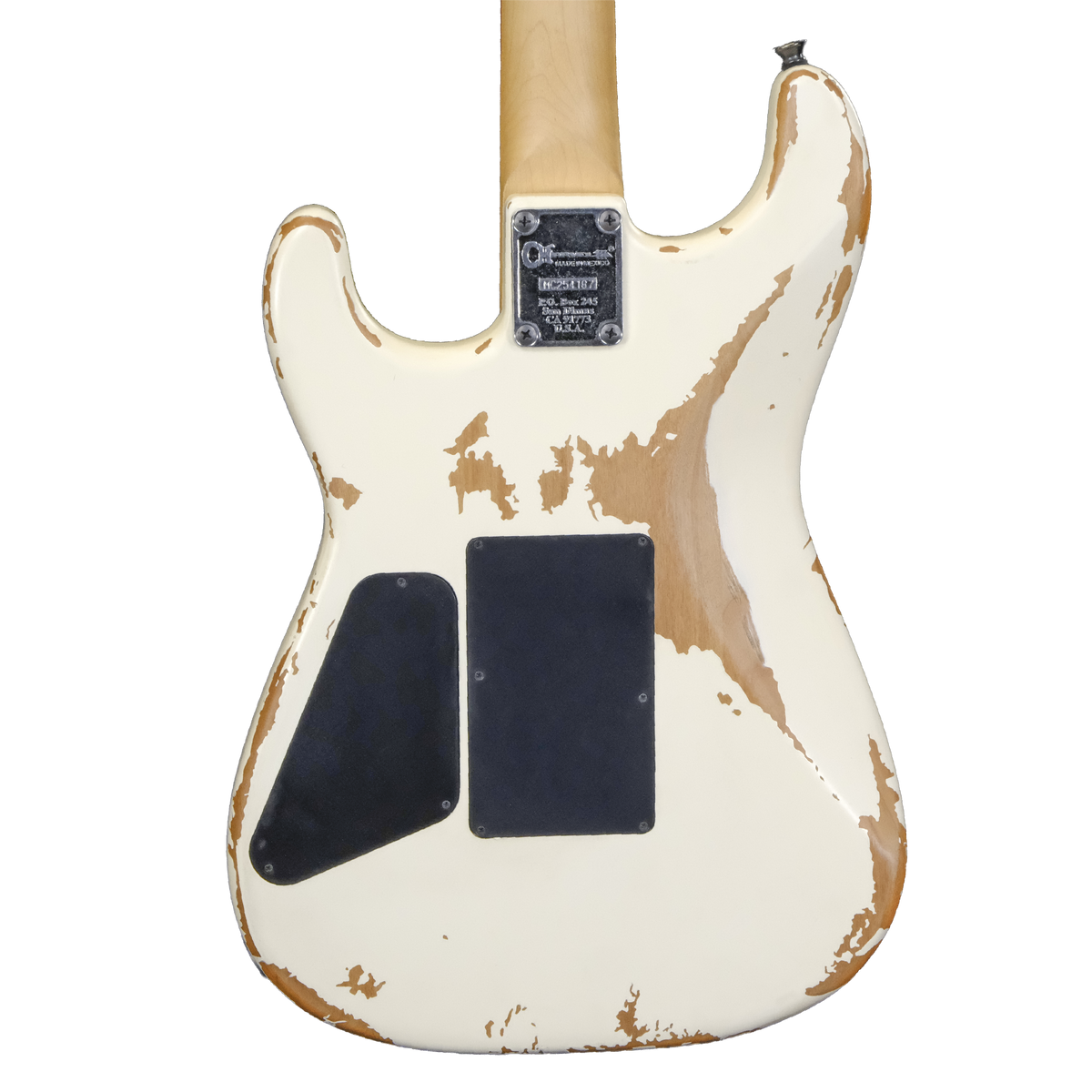 Charvel Pro-Mod Relic San Dimas Style 1 HH FR PF - Weathered White