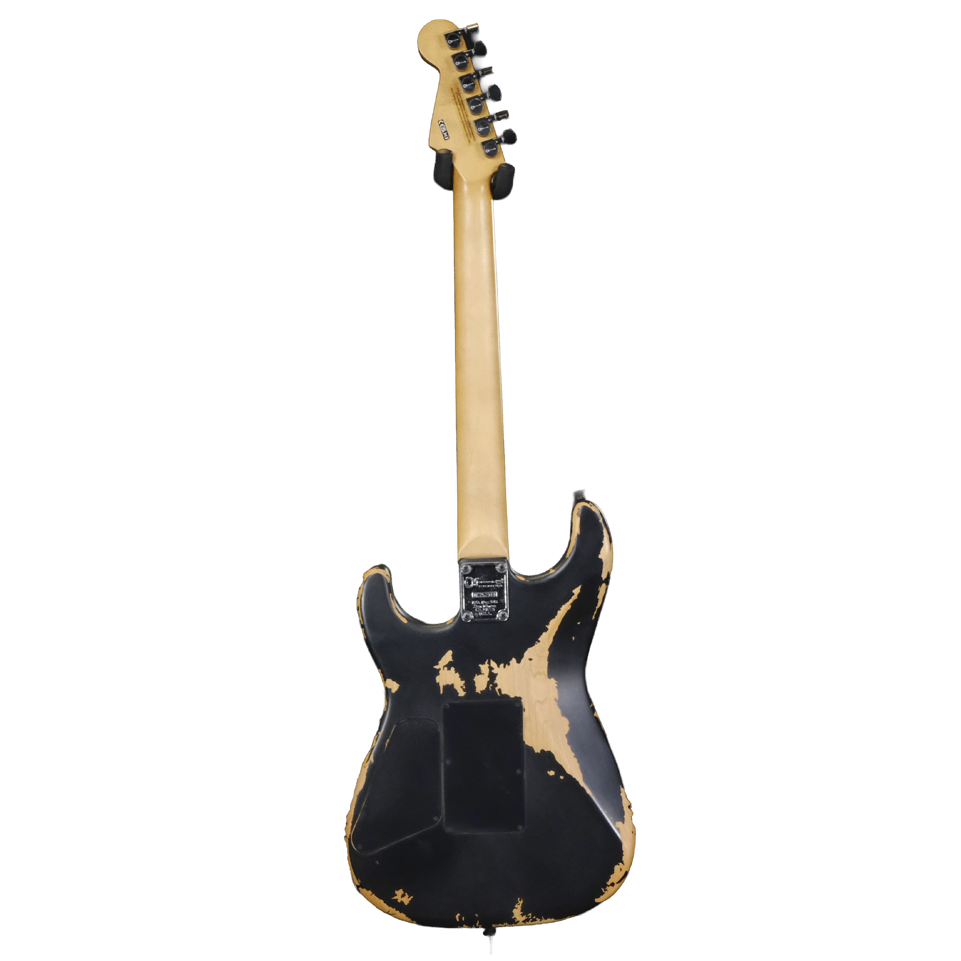 Charvel Pro-Mod Relic San Dimas Style 1 HH FR PF - Weathered Black