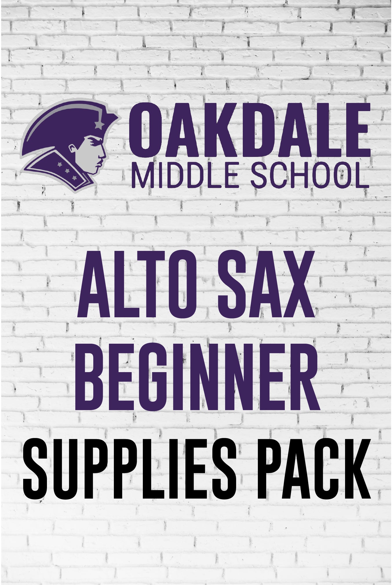 Oakdale Alto Sax Beginner Supply Pack