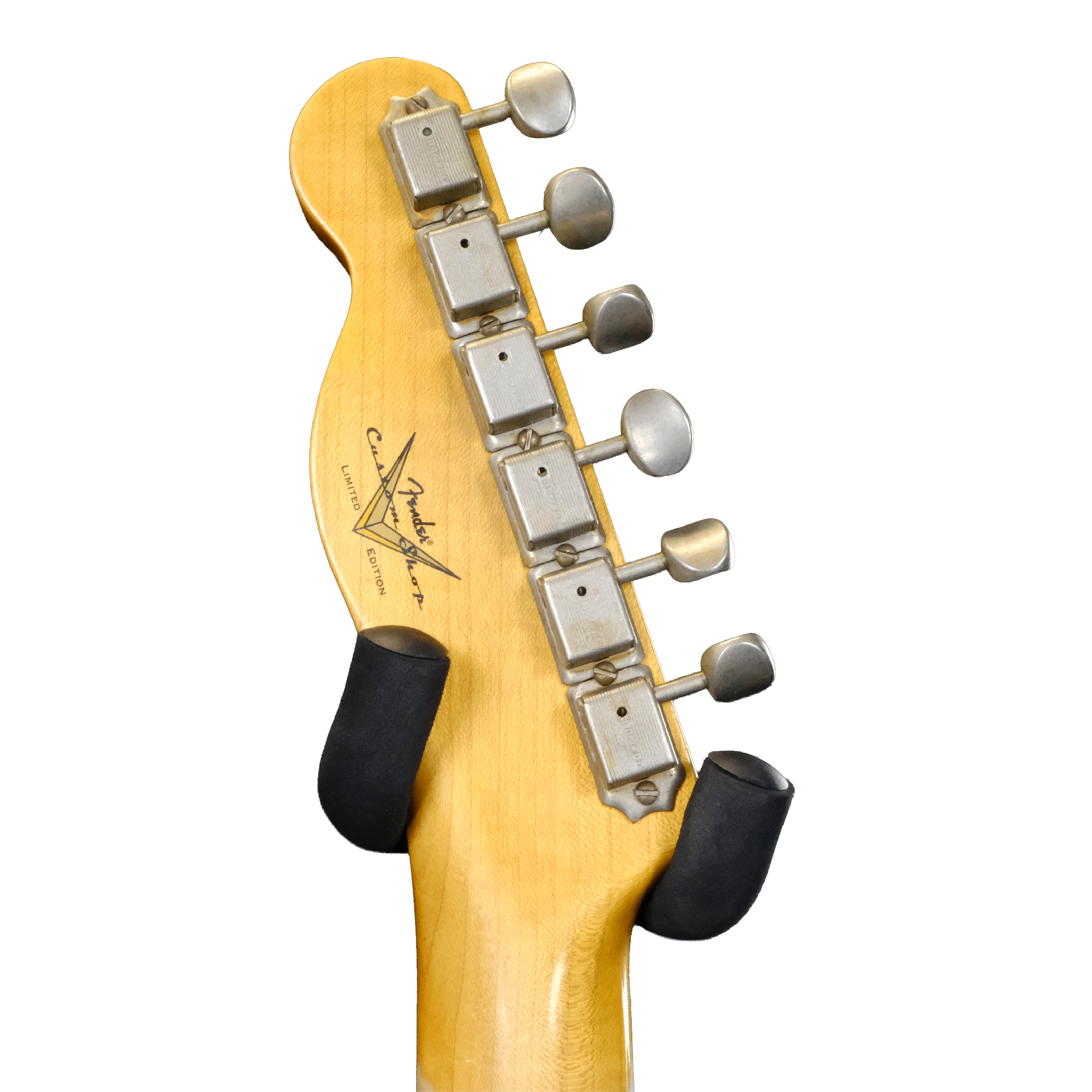 Used Fender Custom Shop 2023 Event Limited Edition Reverse '50s Telecaster Custom Journeyman Relic - Faded Aged Burgundy Mist Metallic